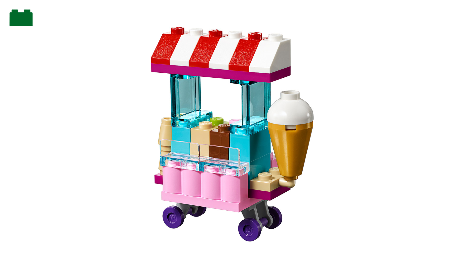lego ice cream cart instructions