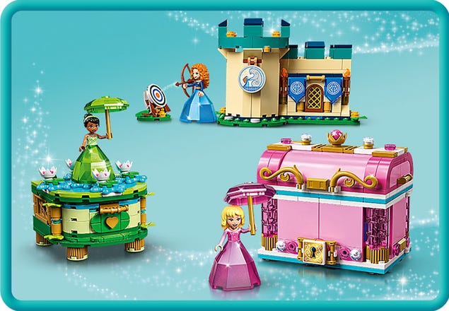 Aurora, Merida and Tiana’s Enchanted Creations 43203 | Disney™ | Buy online  at the Official LEGO® Shop US