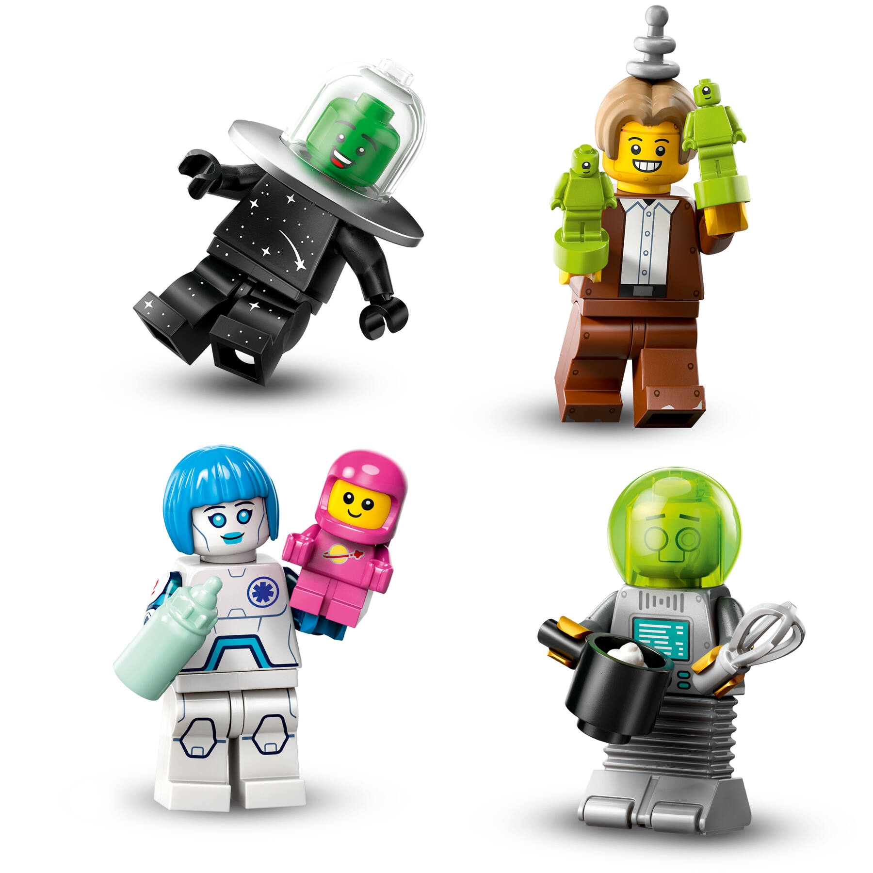 Lego minifigures fashion space