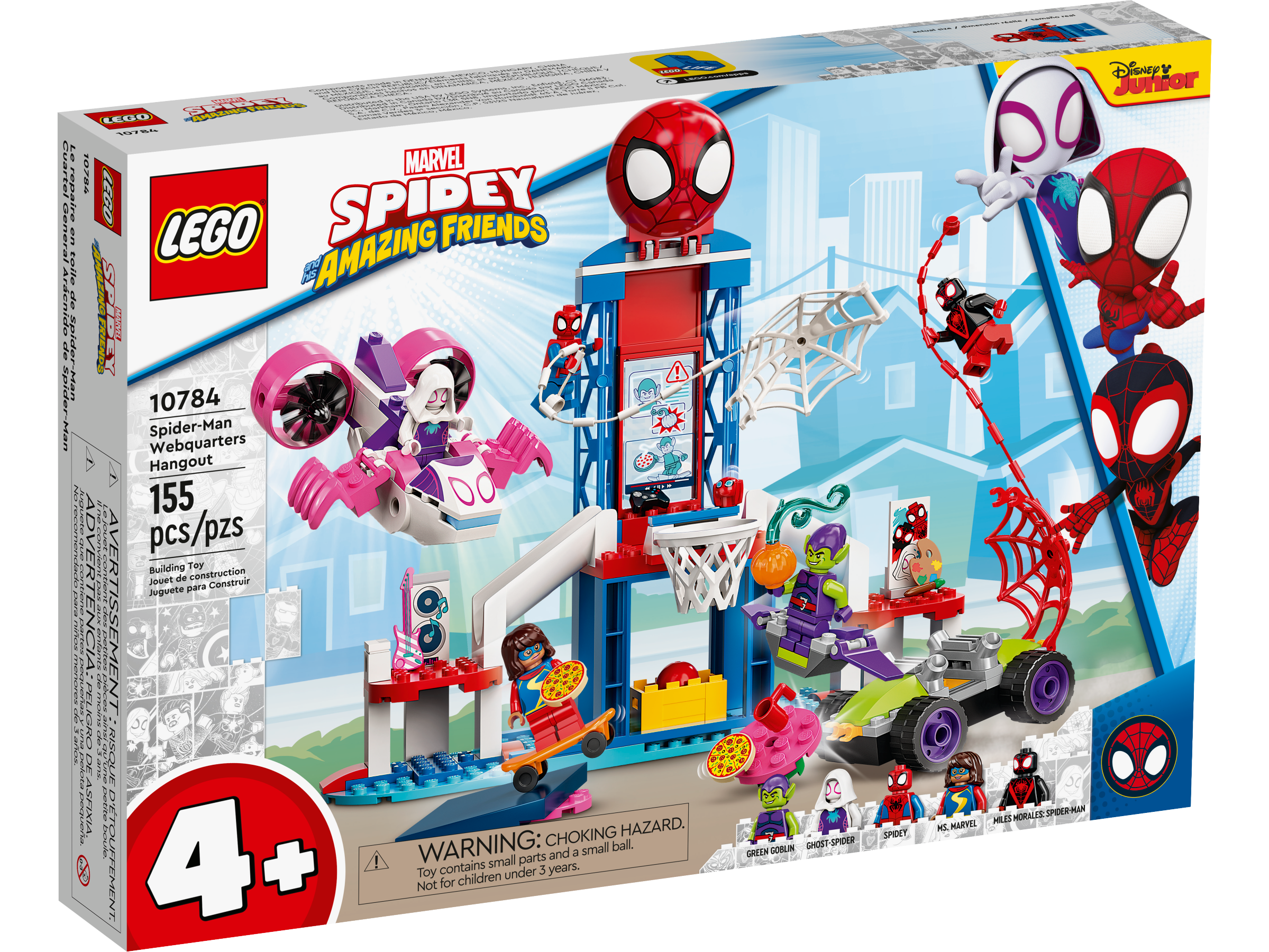 Webquarters Hangout 10784 | Spider-Man | Buy online at the Official LEGO® Shop