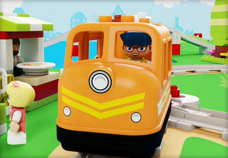 Duplo best sale connected train