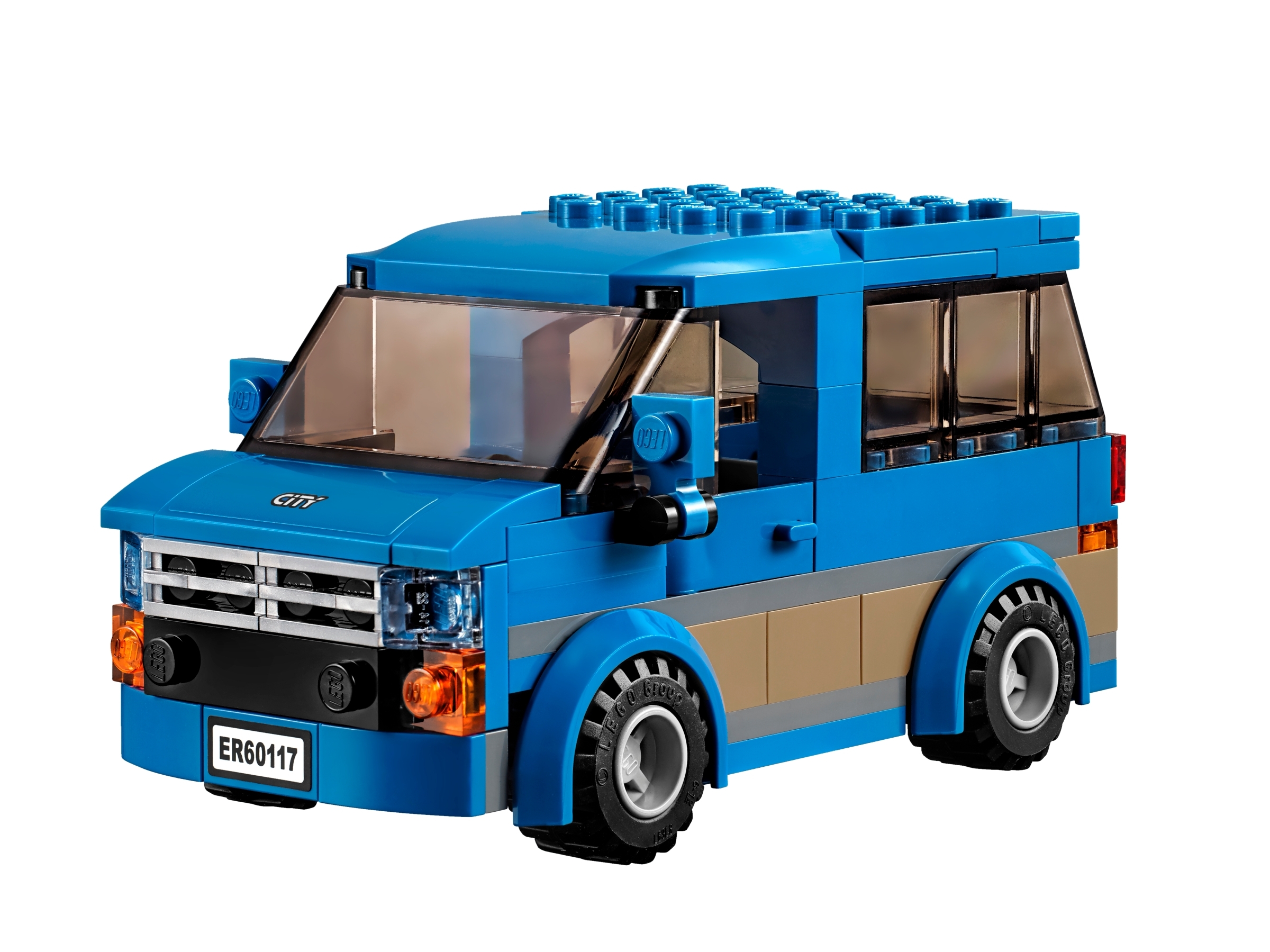lego city van and caravan