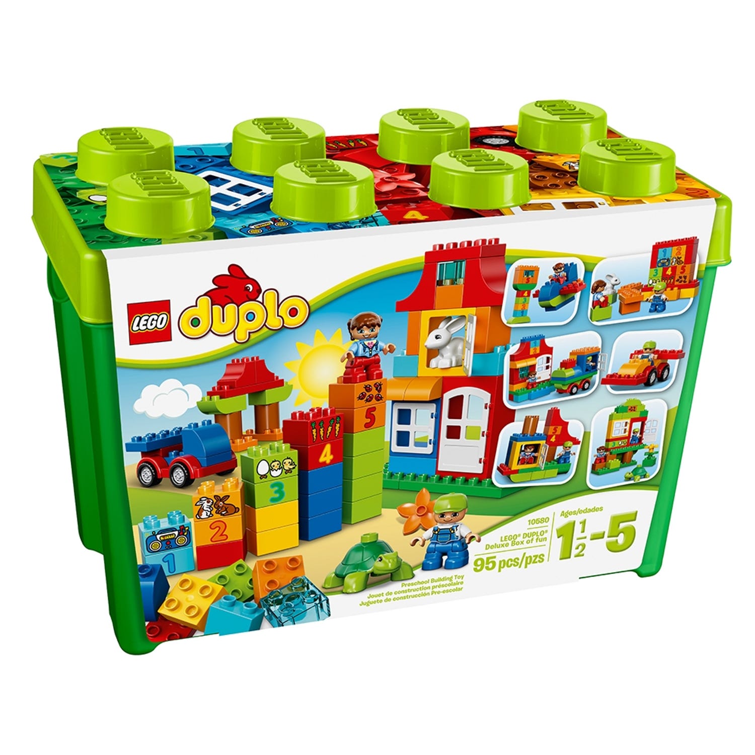 Vernietigen aansporing Smeltend LEGO® DUPLO® Deluxe Box of fun 10580 | DUPLO® | Buy online at the Official  LEGO® Shop US