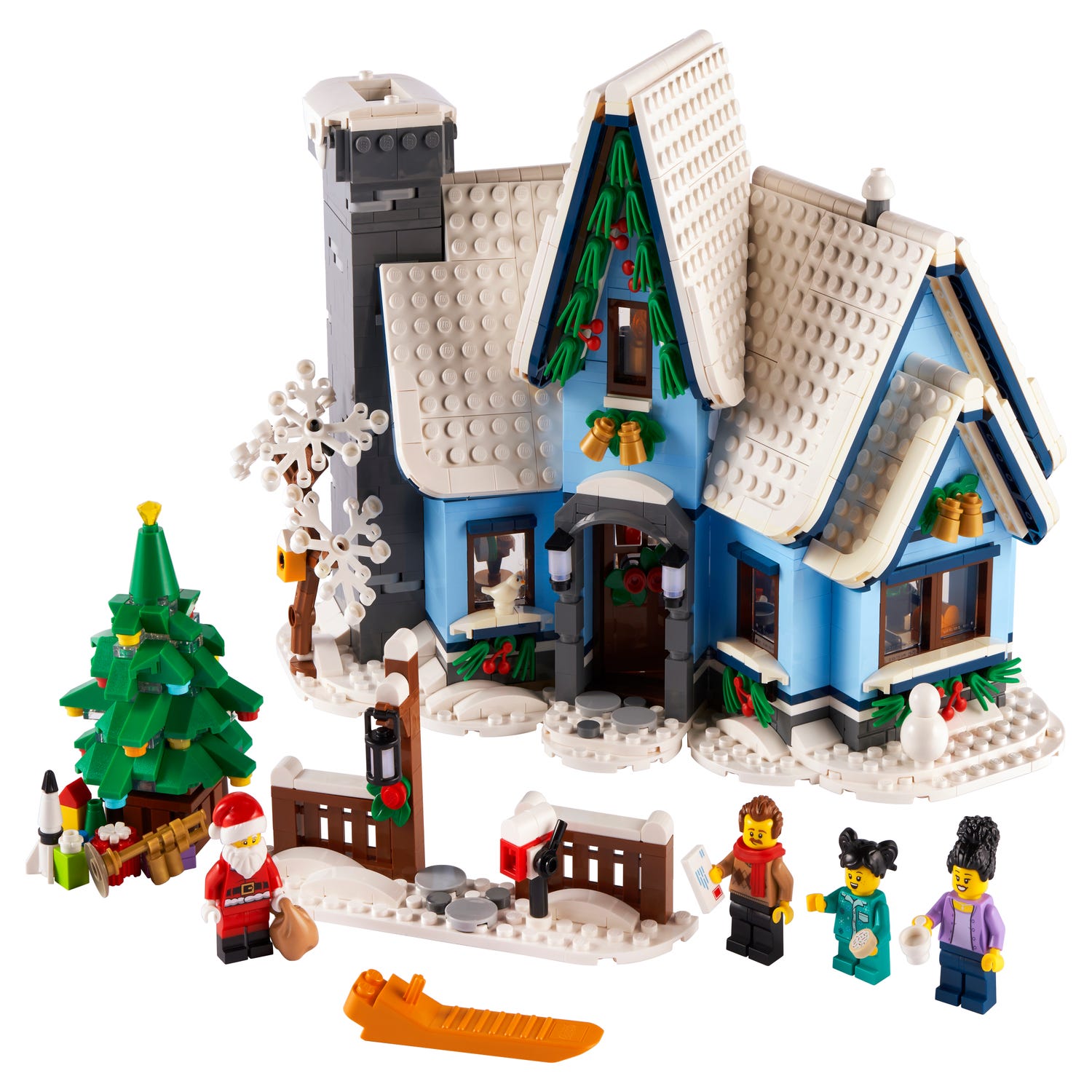 Afvoer voertuig weduwe Bezoek van de Kerstman 10293 | LEGO® Icons | Officiële LEGO® winkel NL