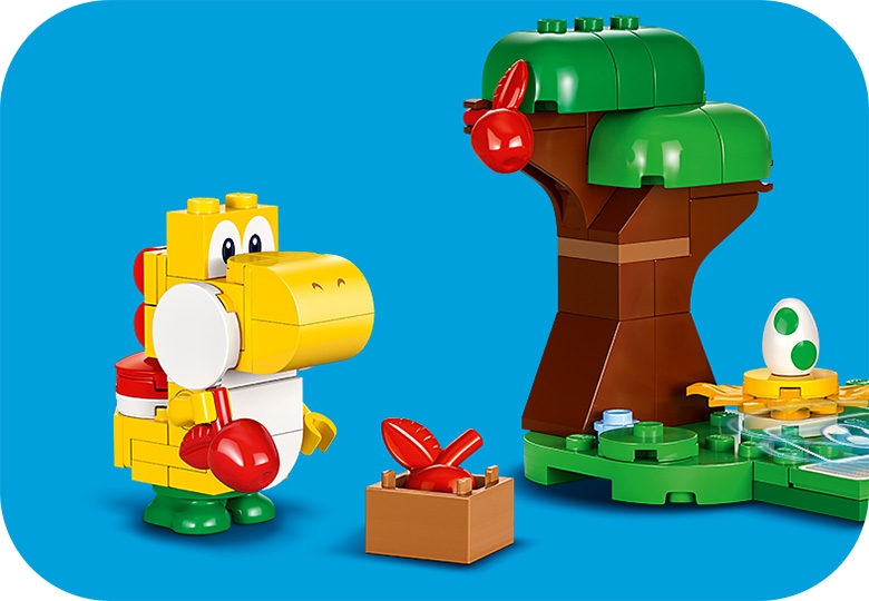 森林中的耀西和蛋71428 | 樂高® 超級瑪利歐™ | LEGO®台灣官方網站