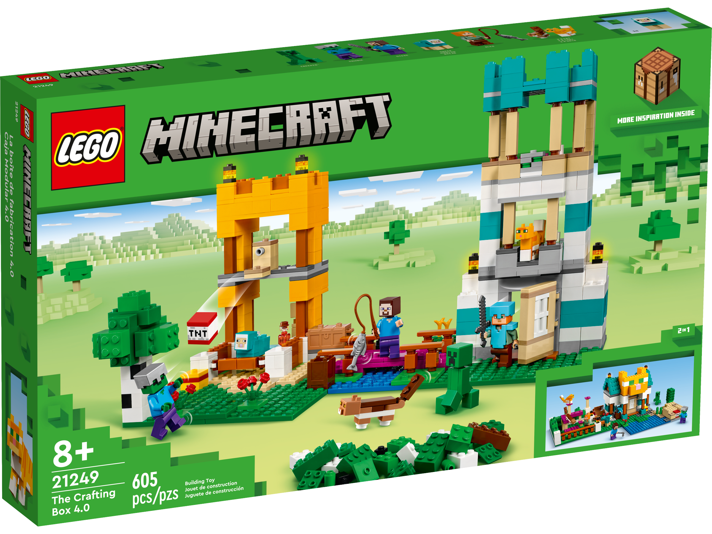 LEGO Minecraft Creative Adventure - Caixa Criativa