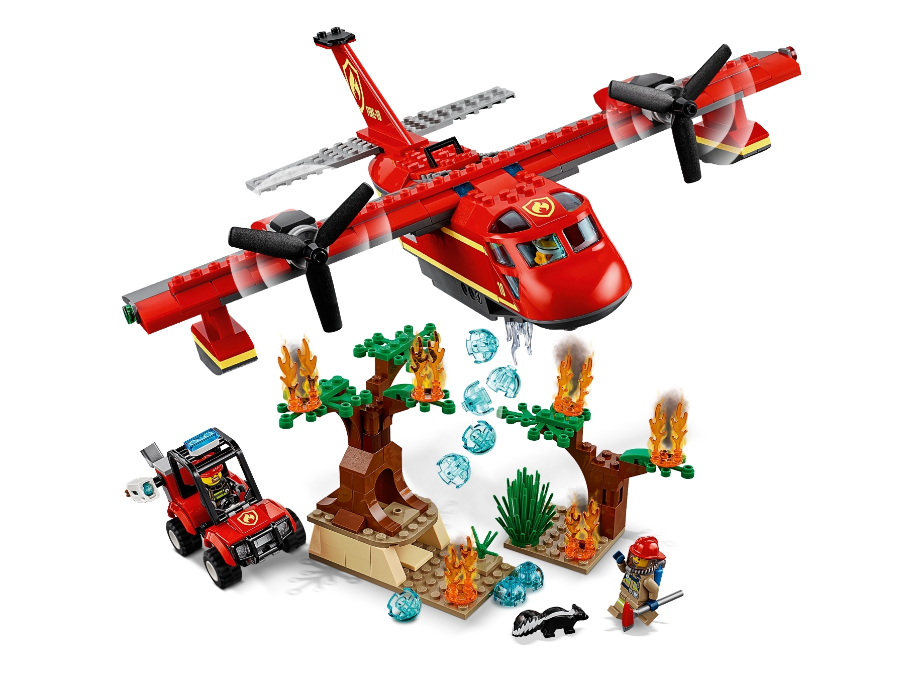 LEGO Lego Avión de Bomberos