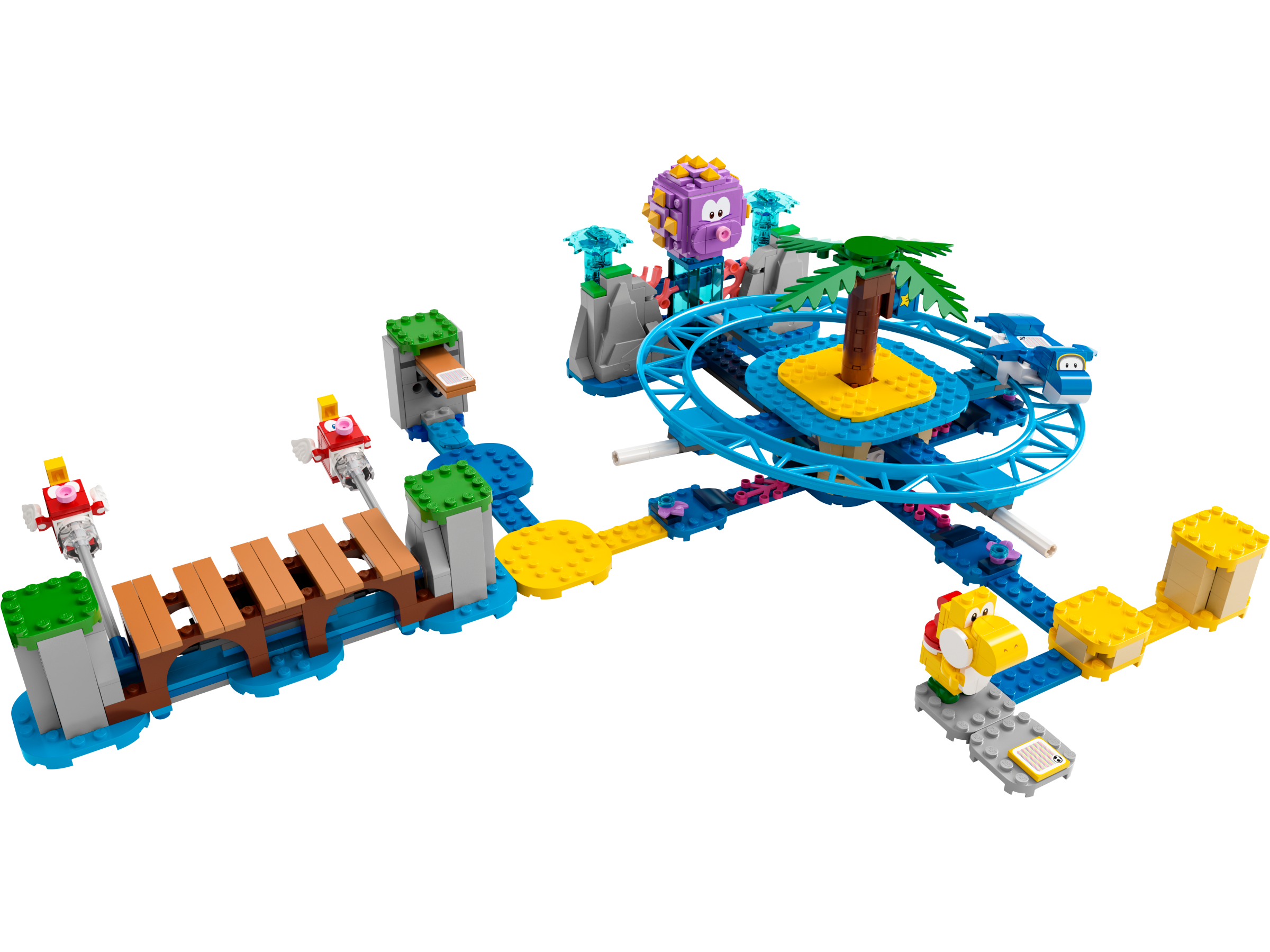 voering boot regeling Big Urchin Beach Ride Expansion Set 71400 | LEGO® Super Mario™ | Buy online  at the Official LEGO® Shop US