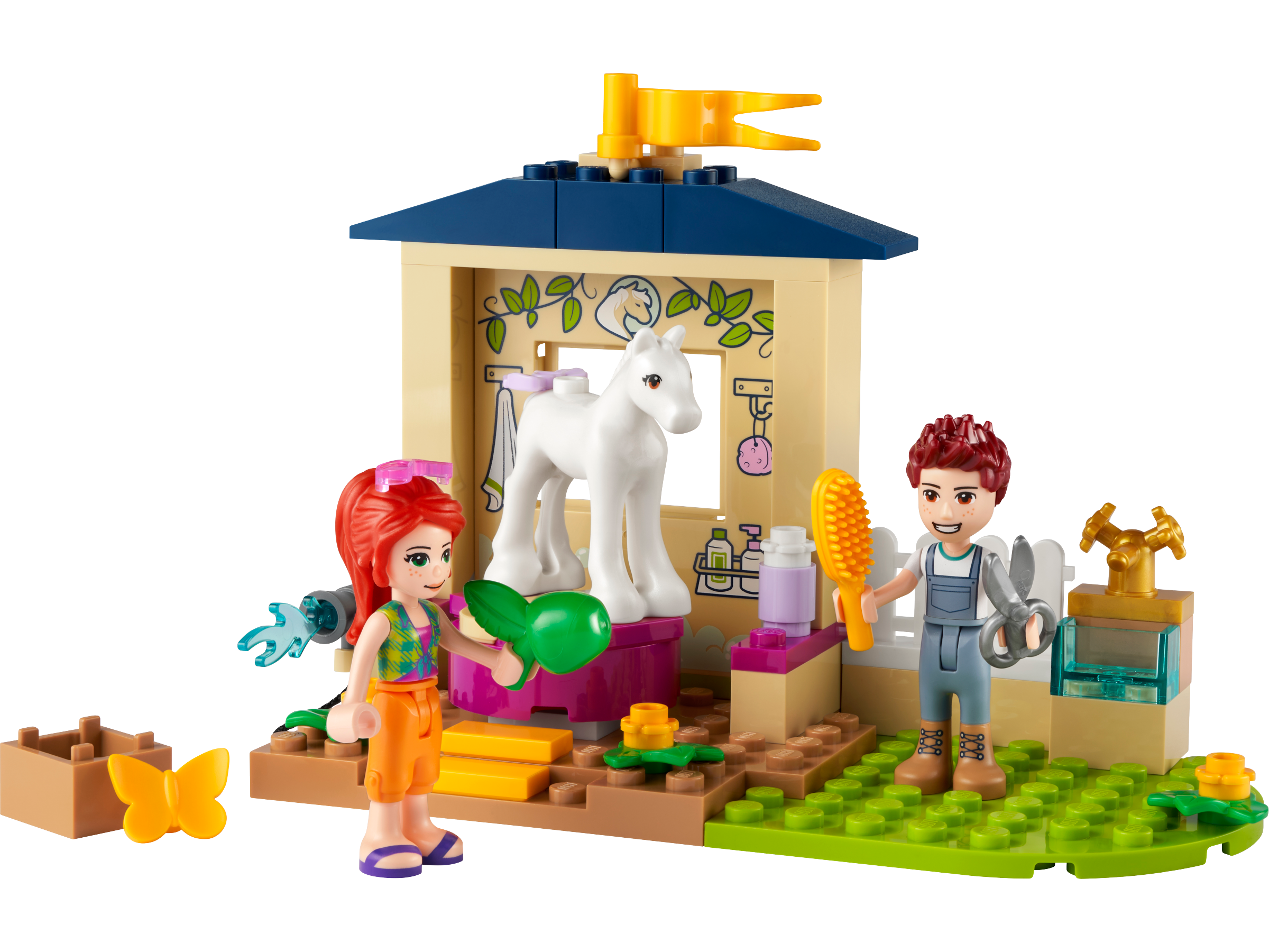 Pony-Washing Stable 41696 Shop Buy US | at LEGO® online | the Friends Official