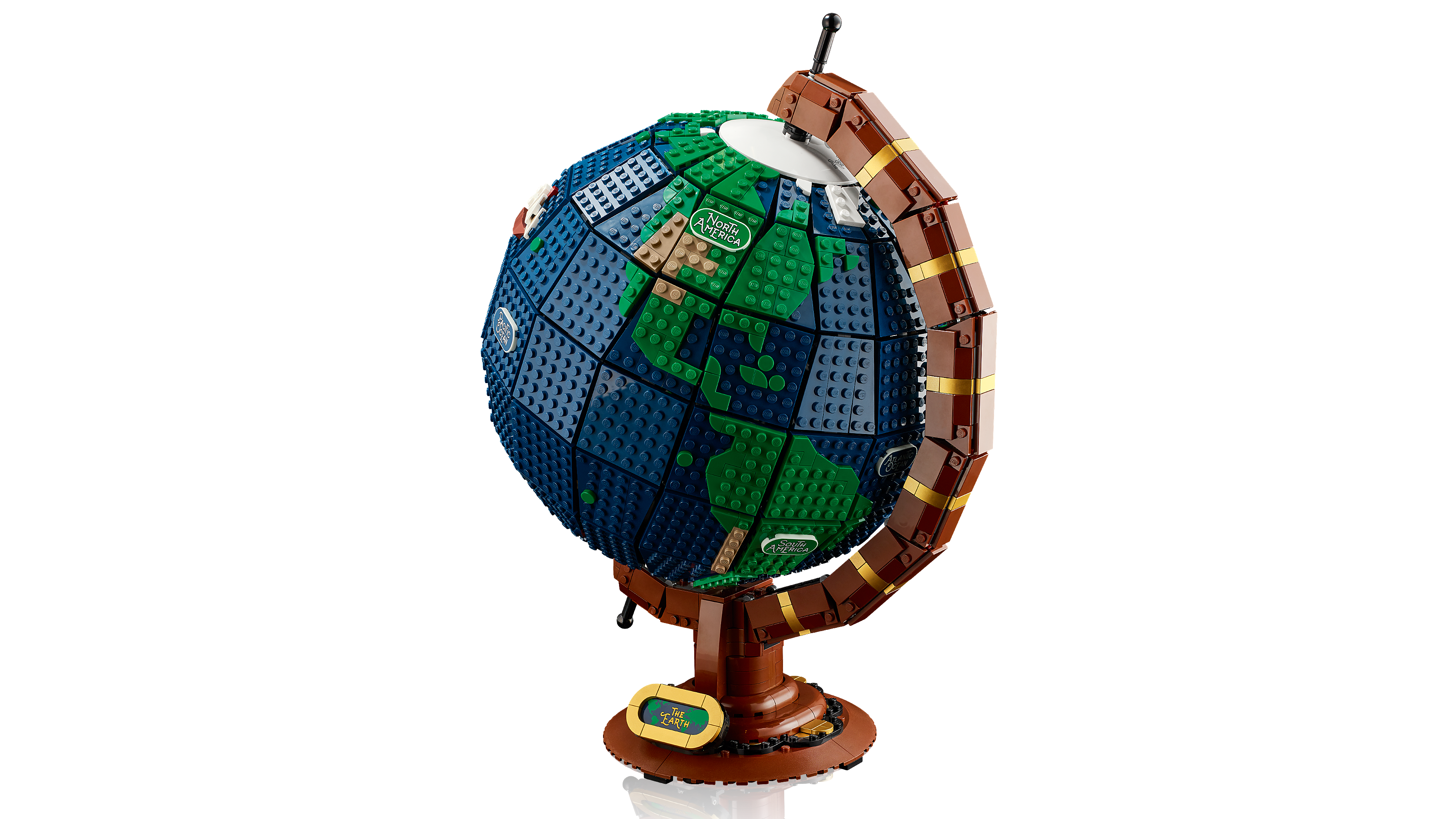 LEGO Ideas The Globe building kit consists of 2,585 pieces that build a  16-inch-tall world » Gadget Flow