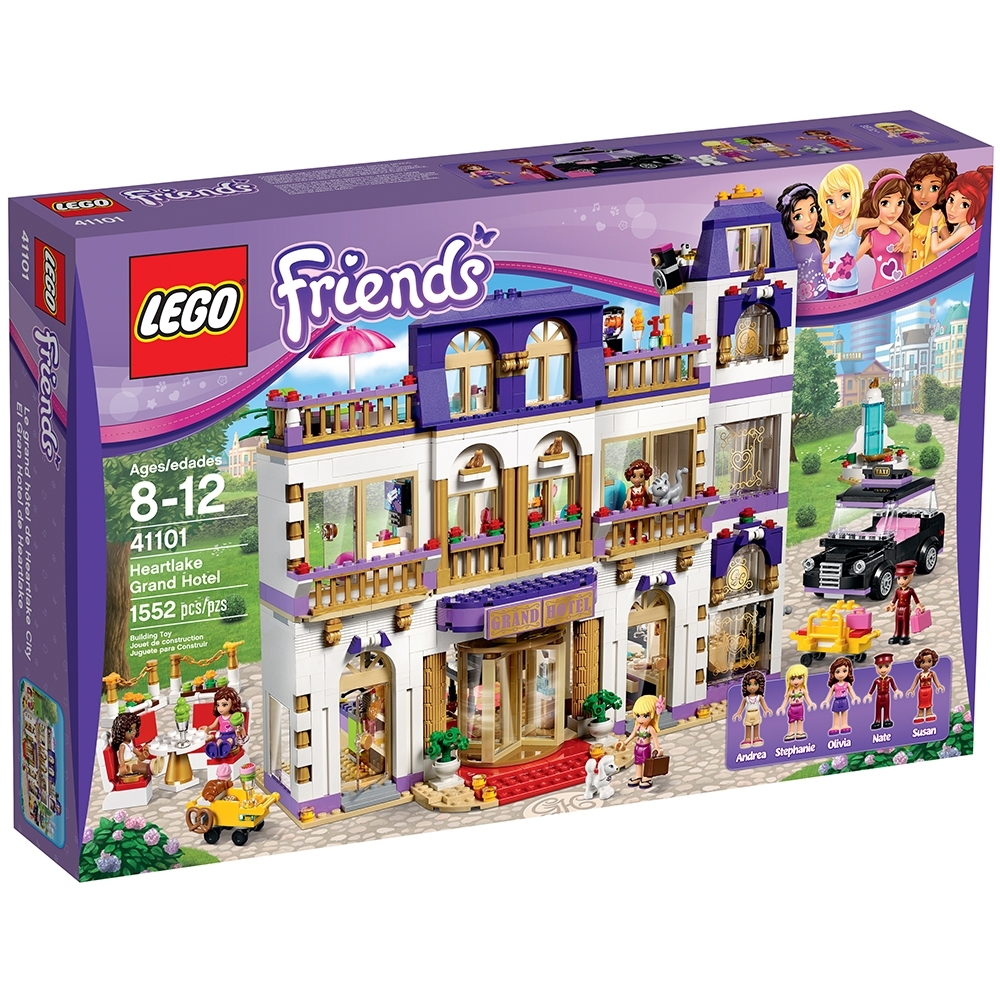 Купить Конструктор LEGO Friends Гранд-отель Хартлейк Сити — выгодная цена!