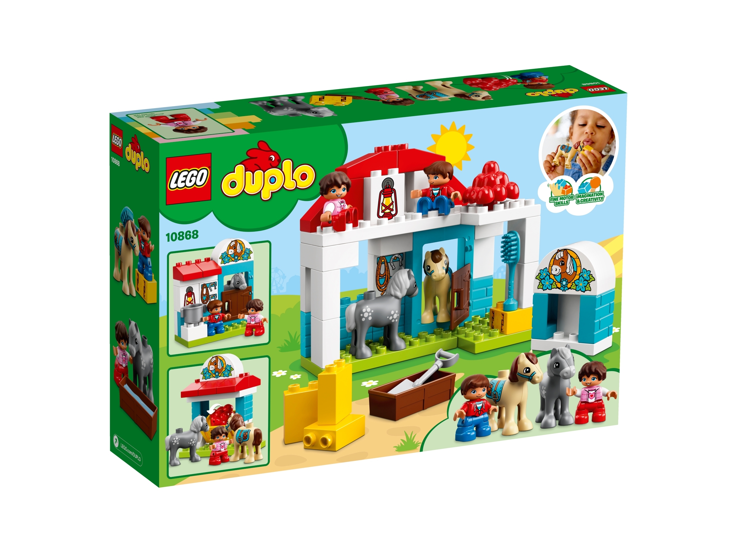 duplo horse stable