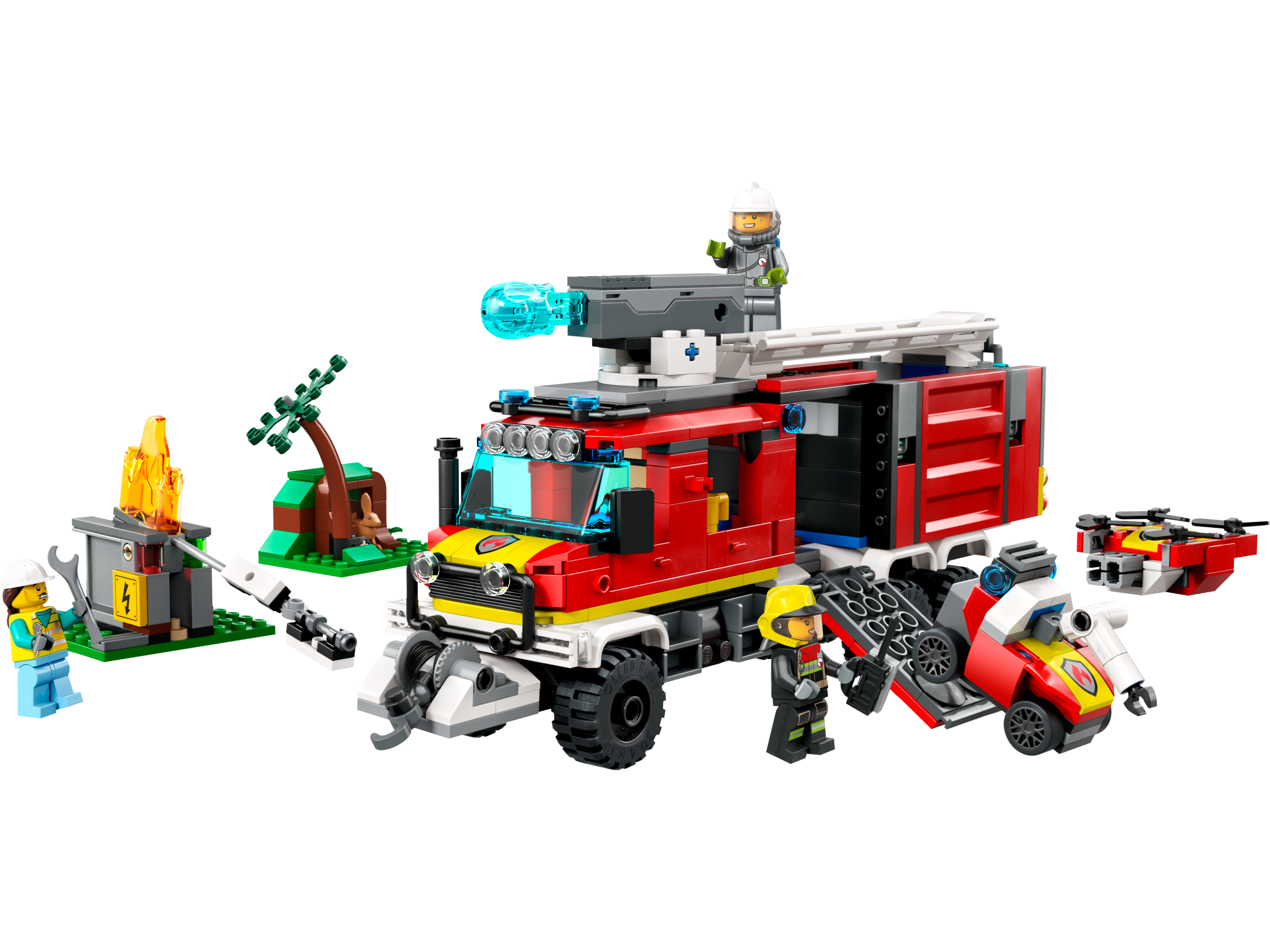 Le camion d'intervention des pompiers 60374, City