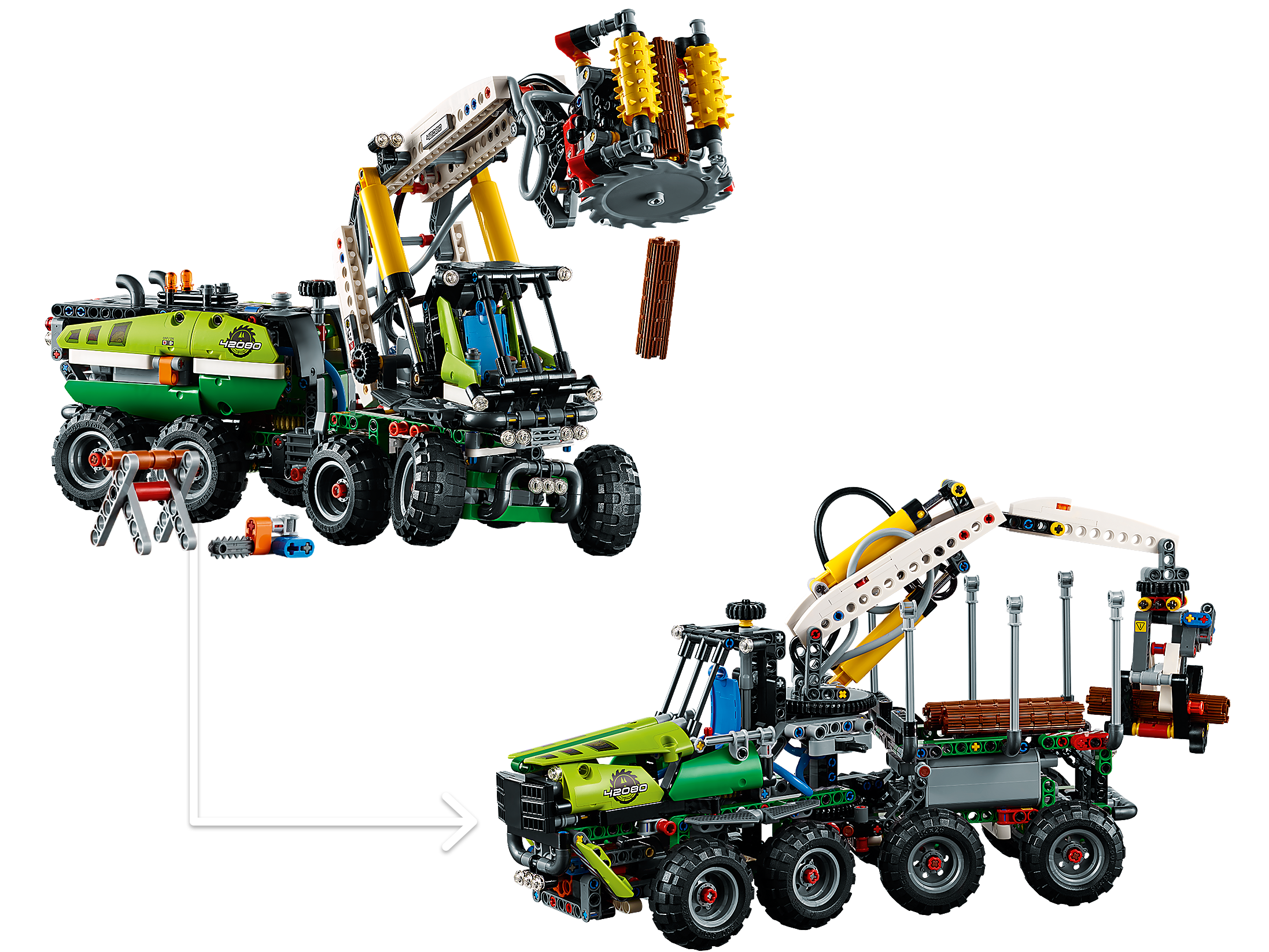 Forest Machine 42080 | Technic™ | Buy online at the Official LEGO