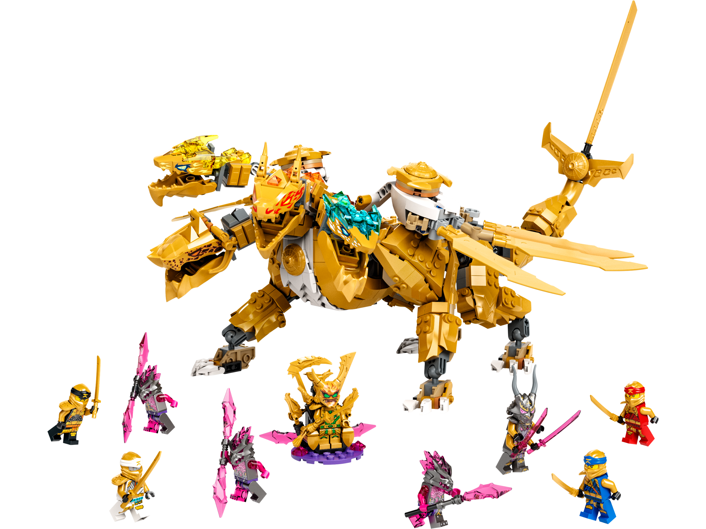 Lloyd's Golden Ultra Dragon 71774 | NINJAGO® | Buy online at the Official  LEGO® Shop US
