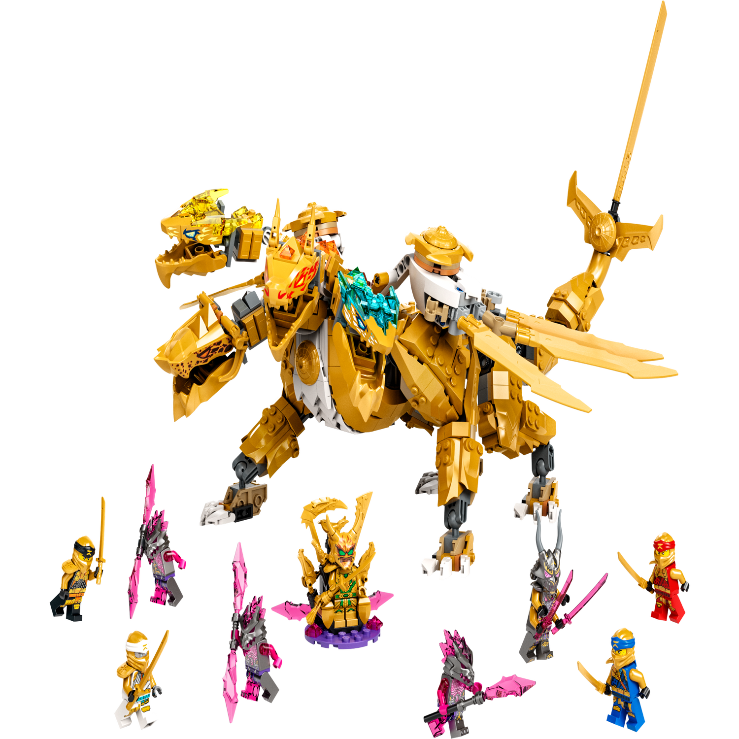 Ellendig Aanhankelijk cijfer Lloyd's Golden Ultra Dragon 71774 | NINJAGO® | Buy online at the Official  LEGO® Shop BE