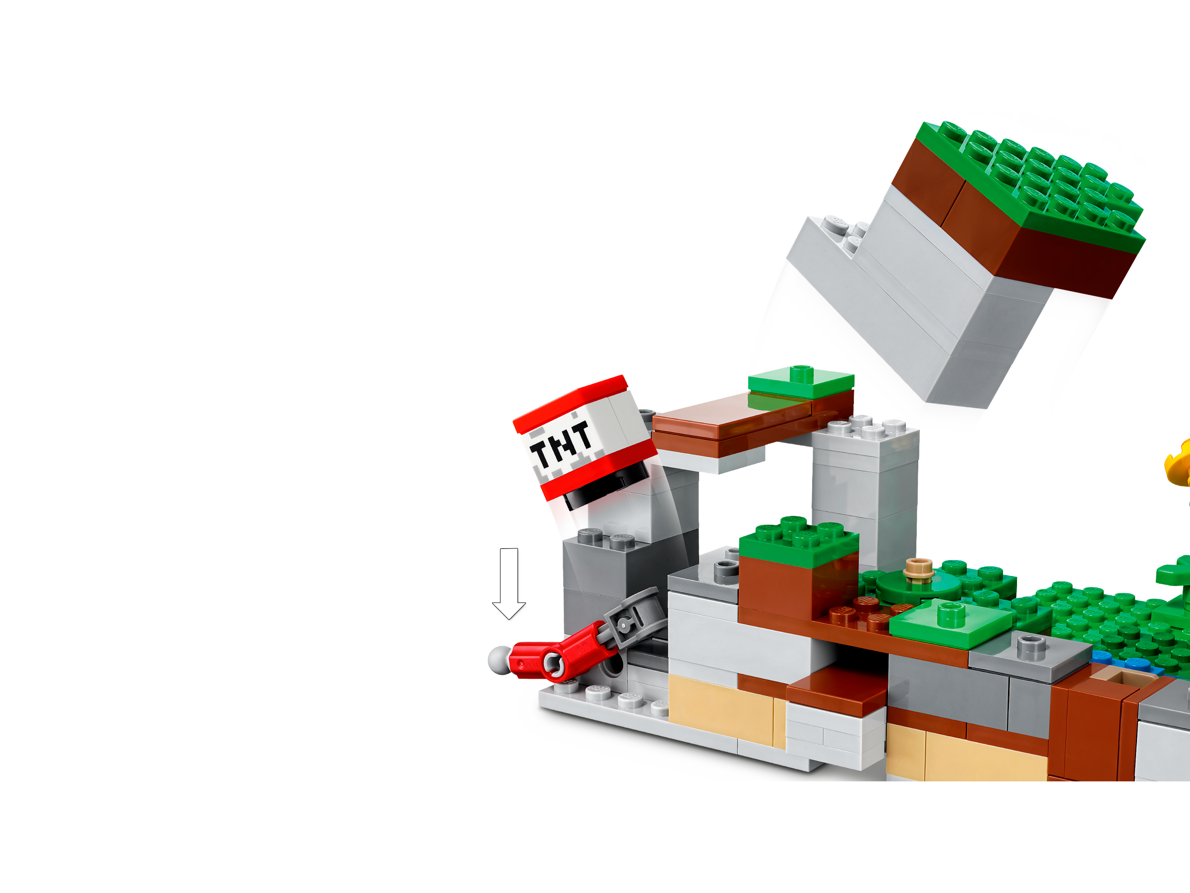 LEGO Le ranch lapin de Minecraft (21181) : le parfait premier bond