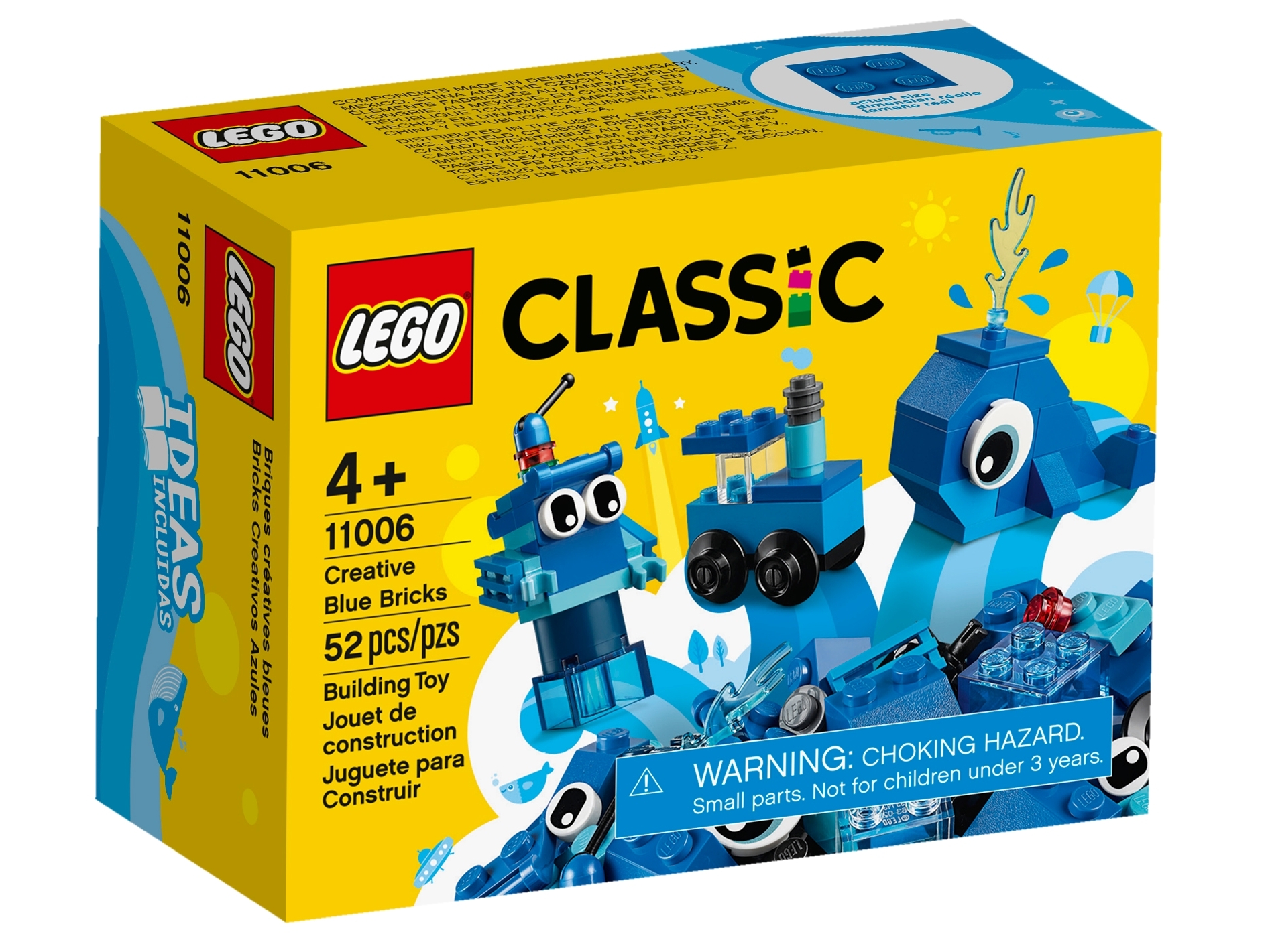 Creative Blue Bricks 11006 | Classic 
