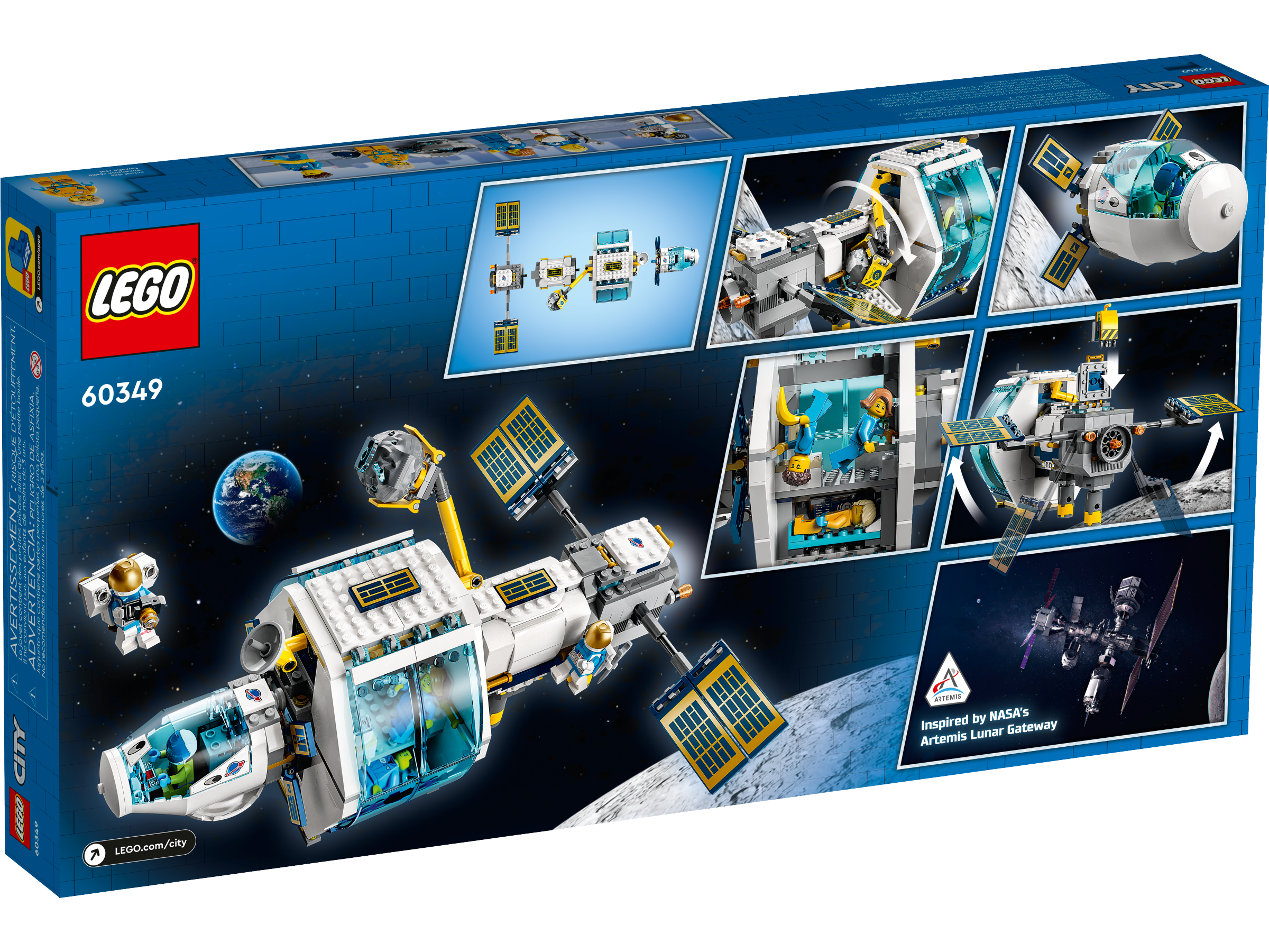 Lunar Space Station 60349 | City | Buy online at the Official LEGO 