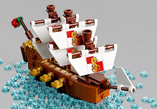 Ship in a Bottle 21313 | Ideas online at the Official LEGO® Shop US