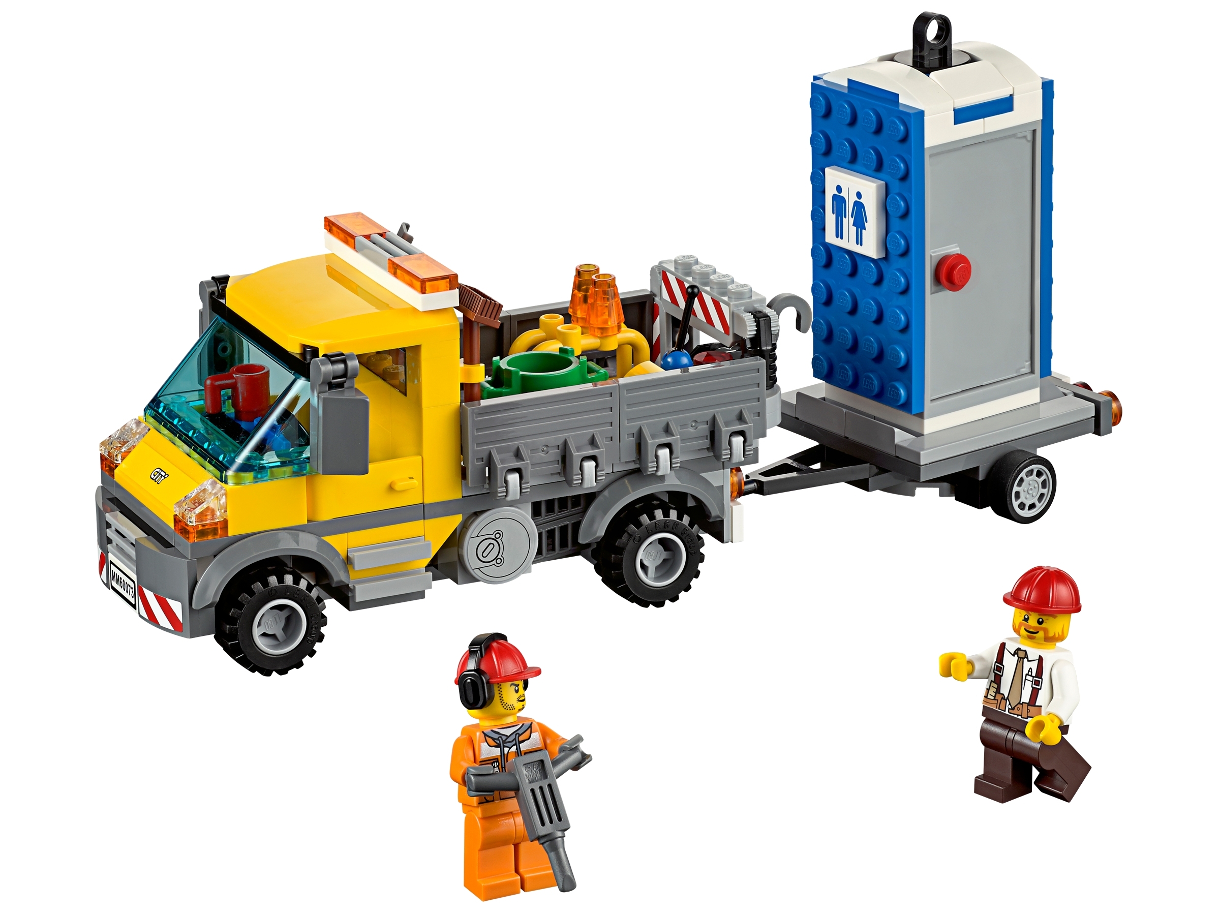 Nieuwe aankomst kaart Vechter Service Truck 60073 | City | Buy online at the Official LEGO® Shop US