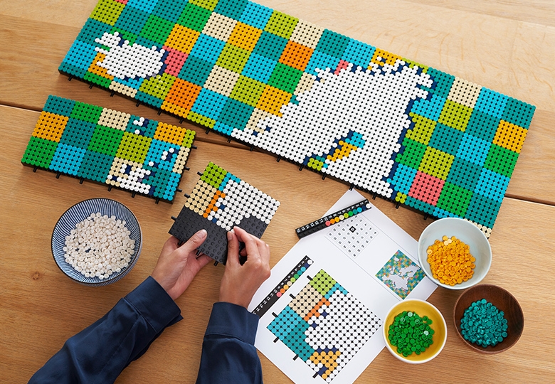 人気絶頂 LEGO レゴ ワールドマップ 世界地図 WORLD MAP レゴアート