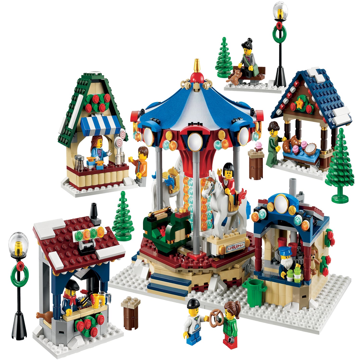 Vintermarked 10235 Creator 3i1 Officiel LEGO® Shop DK