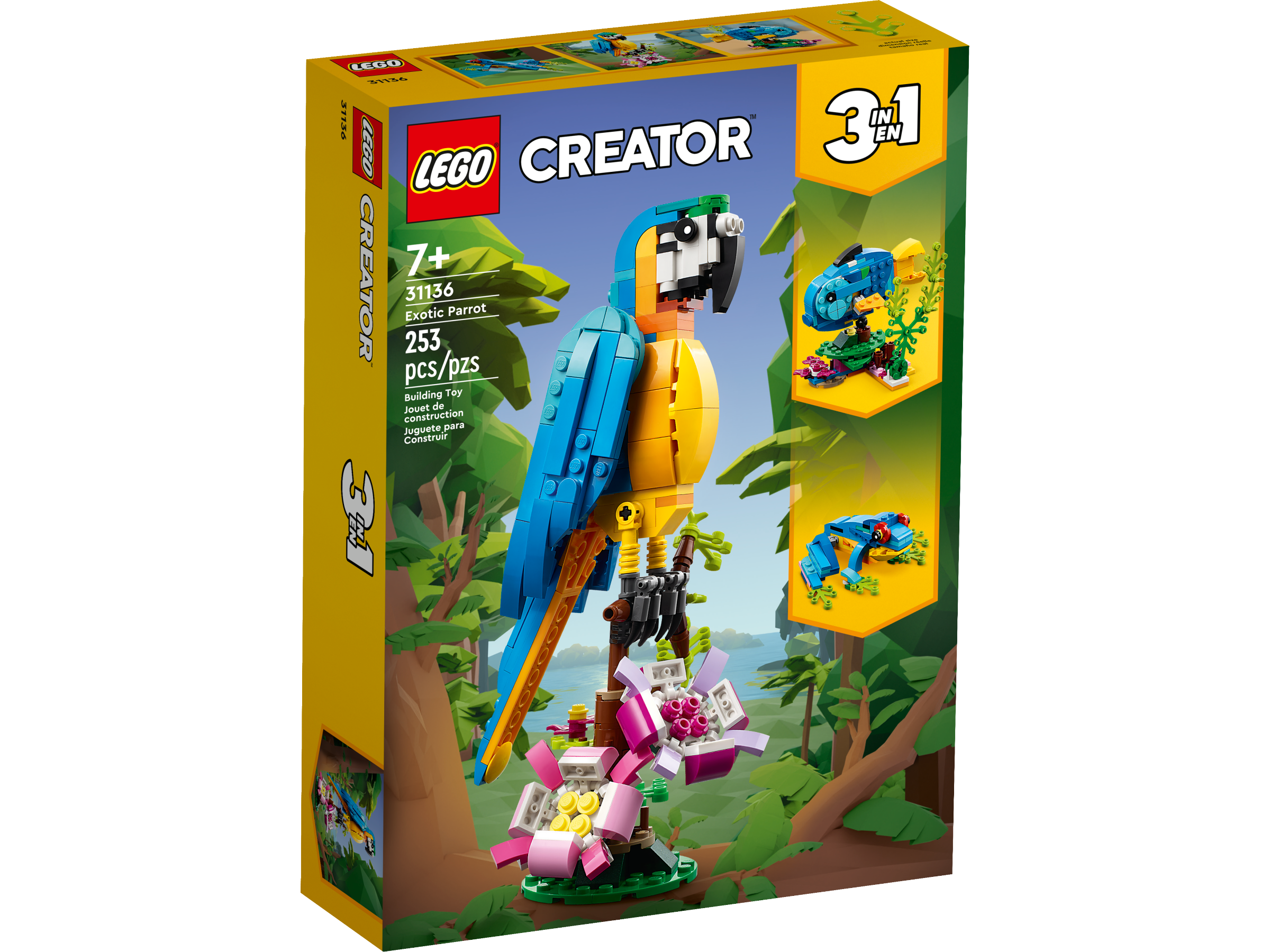 Exotic Parrot 31136 | Creator 3-in-1 | Buy online at the Official