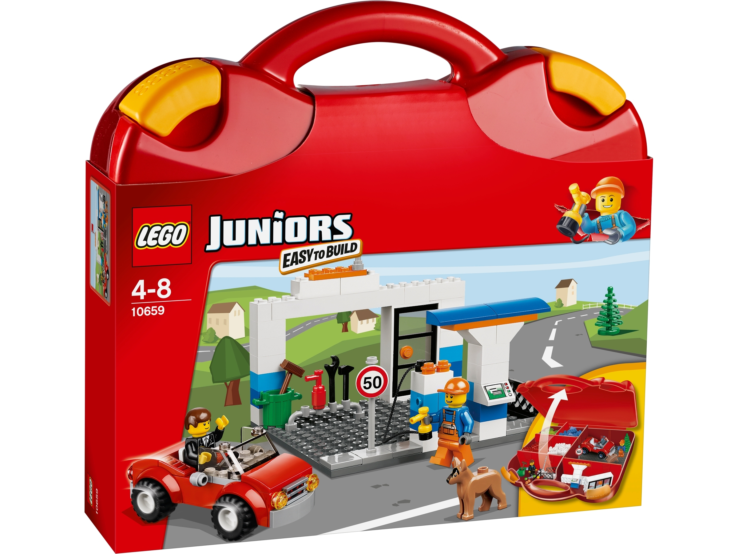 Vehicle Suitcase 10659 | Juniors | Buy online at the Official LEGO