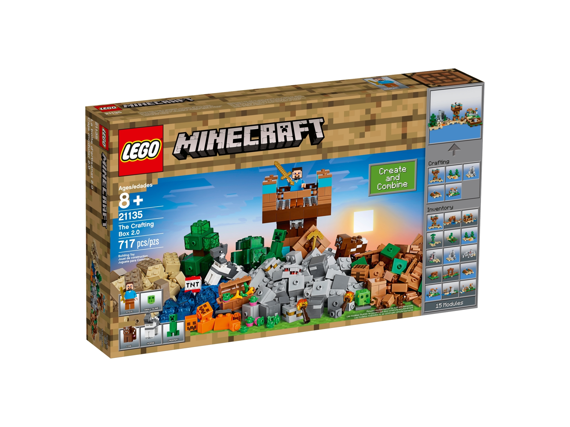 Caja modular 2.0 21135, Minecraft®