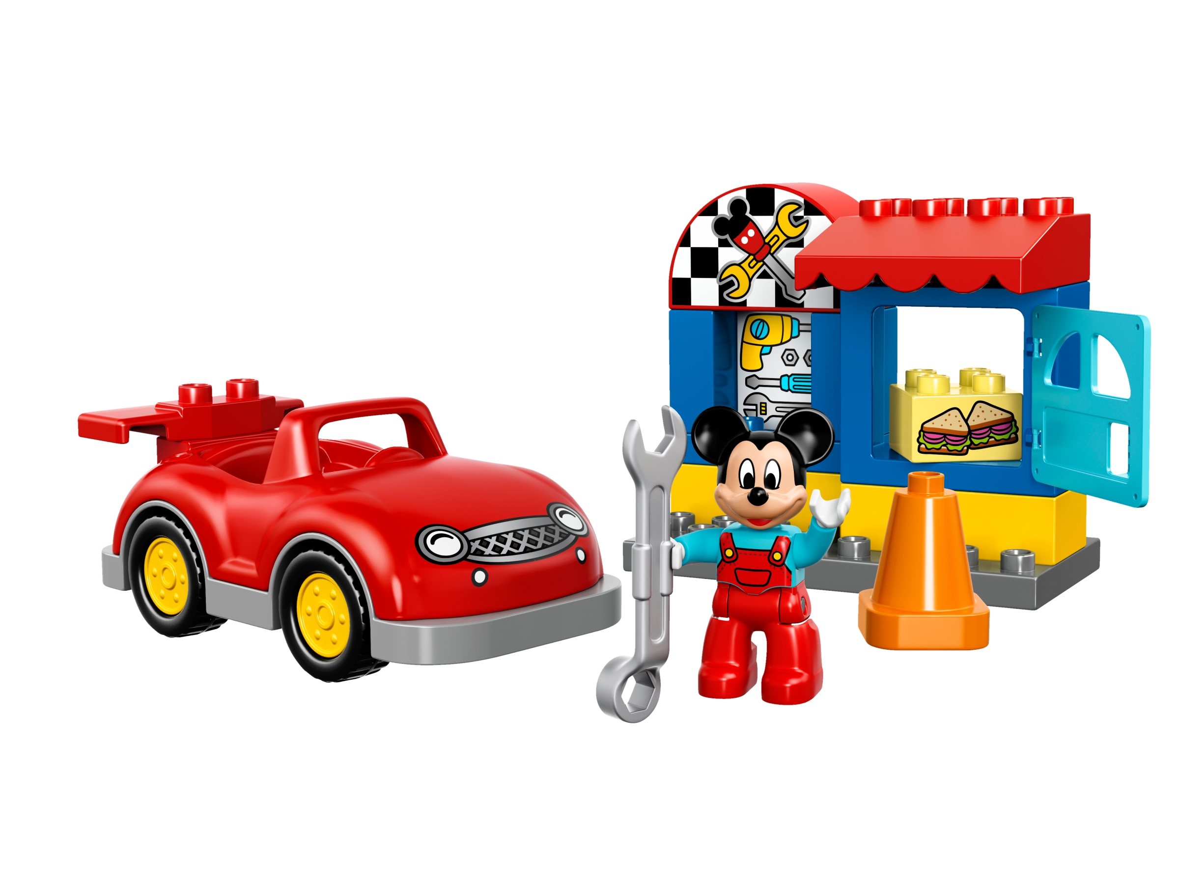 gevangenis Voorstad Wens Mickey's Workshop 10829 | DUPLO® | Buy online at the Official LEGO® Shop US
