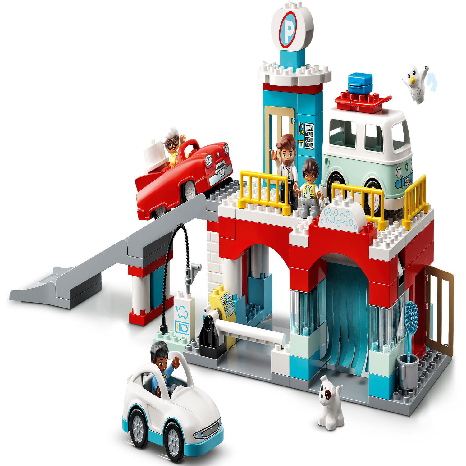 LEGO DUPLO TOWN - LE GARAGE ET LA STATION DE LAVAGE #10948 - LEGO / Duplo