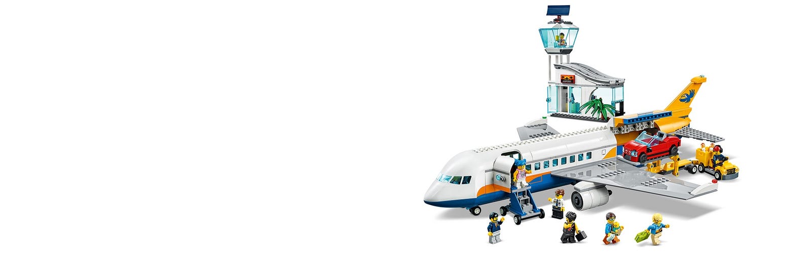  LEGO 60262 Avión de pasajeros del aeropuerto de la ciudad : LEGO:  Juguetes y Juegos