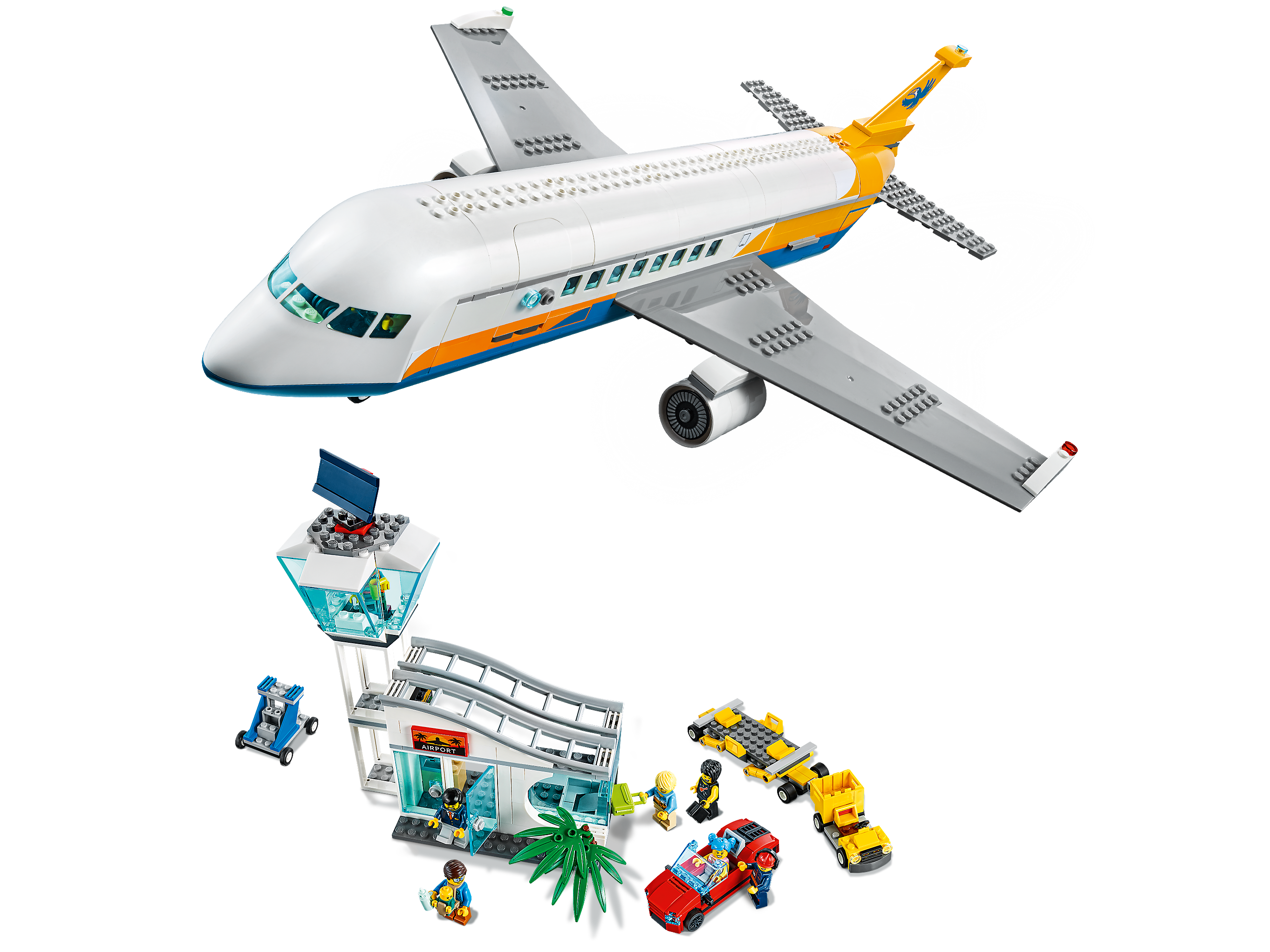Passenger Airplane 60262 | City | Buy online at the Official LEGO