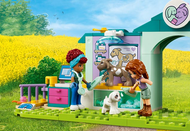 LEGO® 42632 - La clinique vétérinaire des animaux de la ferme - LEGO®  Friends - Jeux de construction