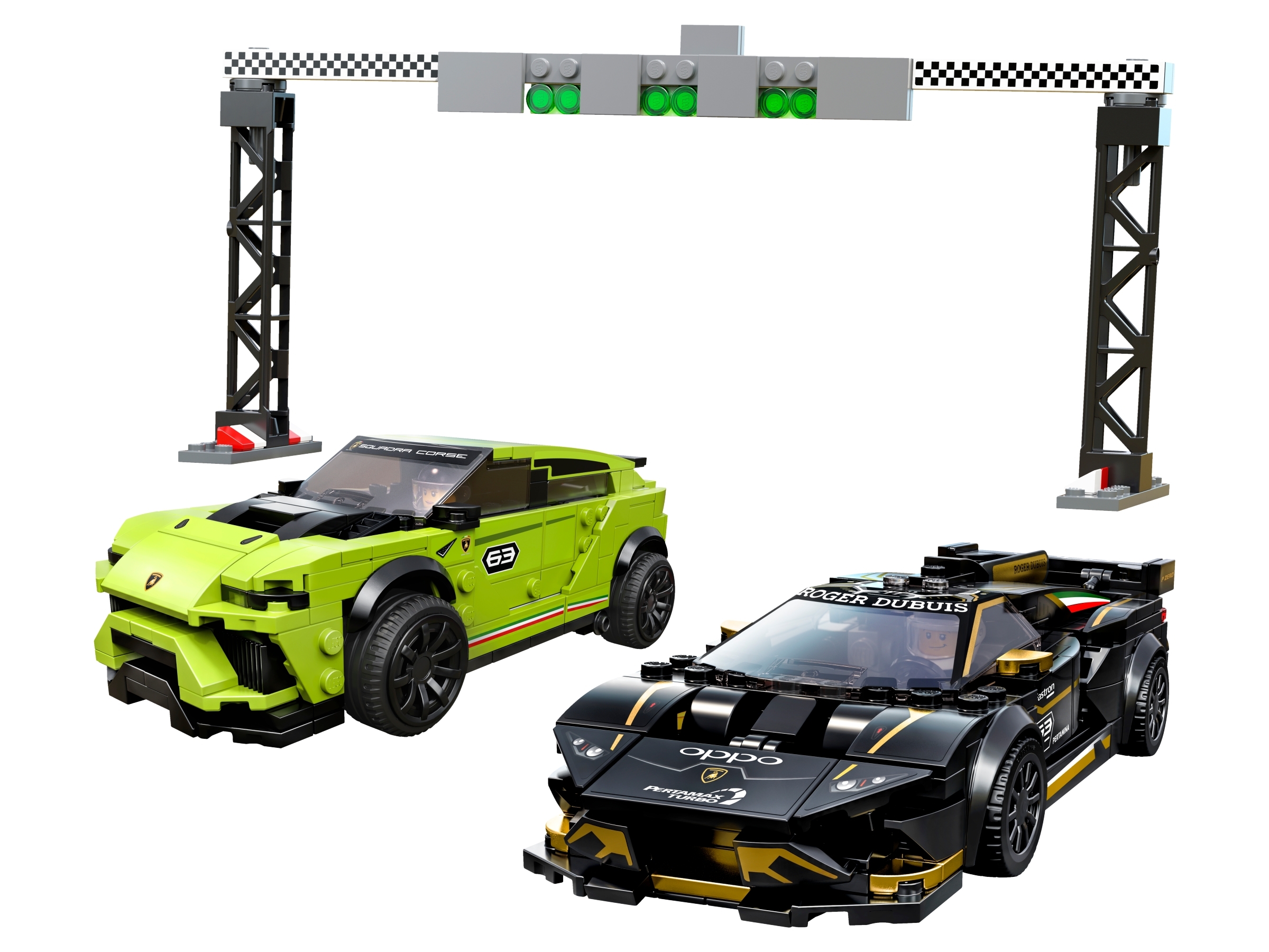 Lamborghini Urus ST-X u0026 Lamborghini Huracán Super Trofeo EVO 76899 | Speed  Champions | Buy online at the Official LEGO® Shop US