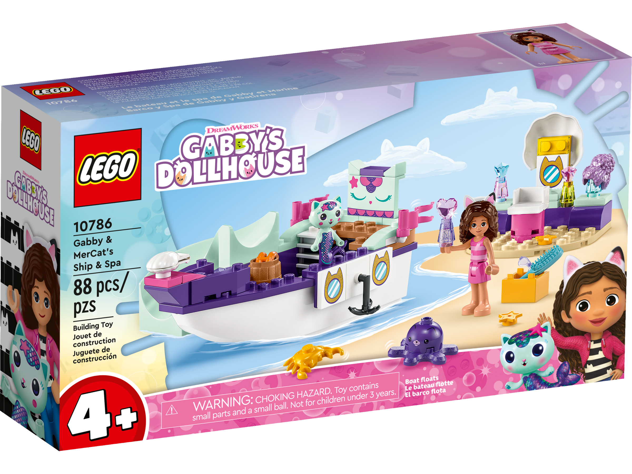 LEGO®10788 - La maison de Gabby - LEGO® Gabby's Dollhouse - Jeux de  construction
