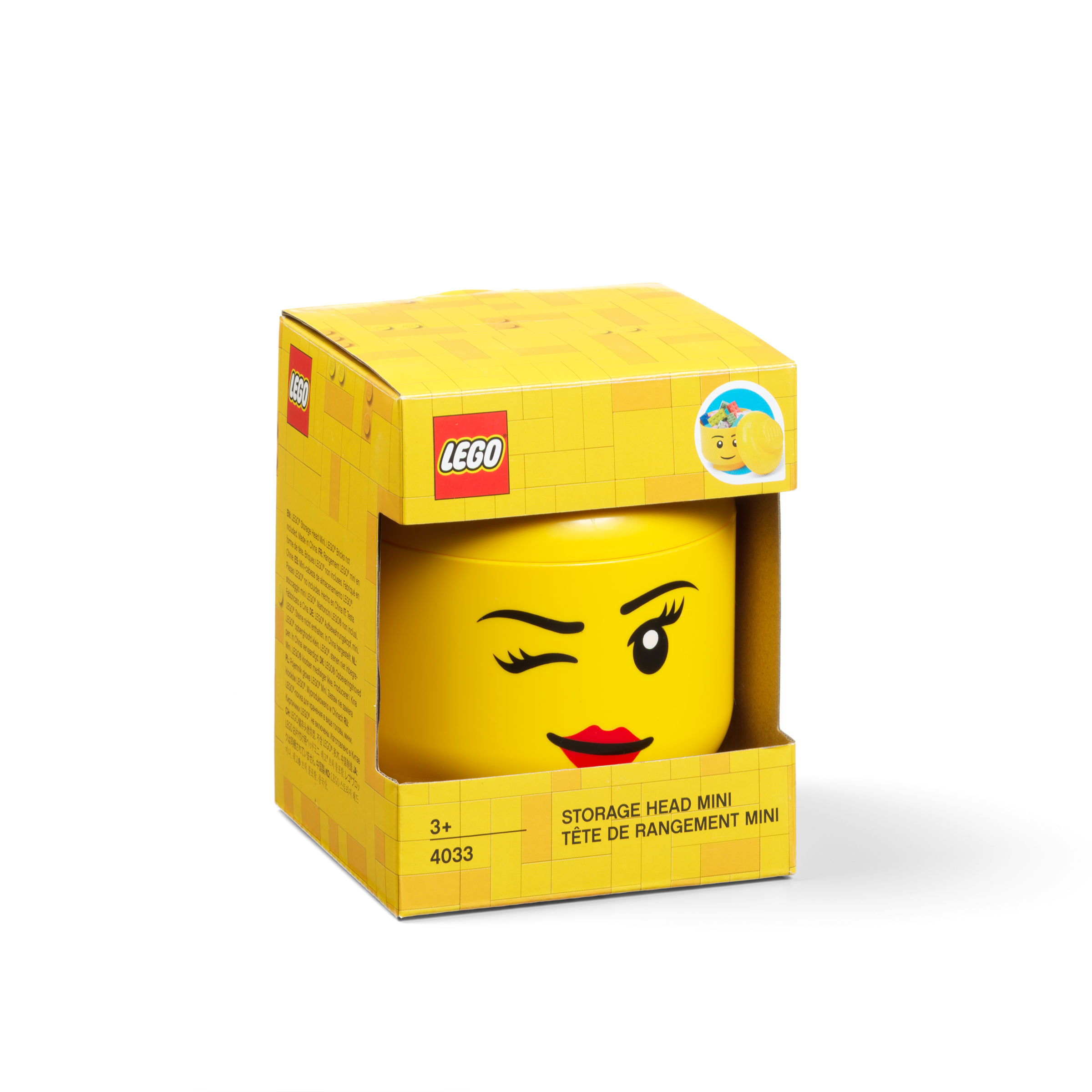 LEGO® Caja de almacenaje 2 - amarillo