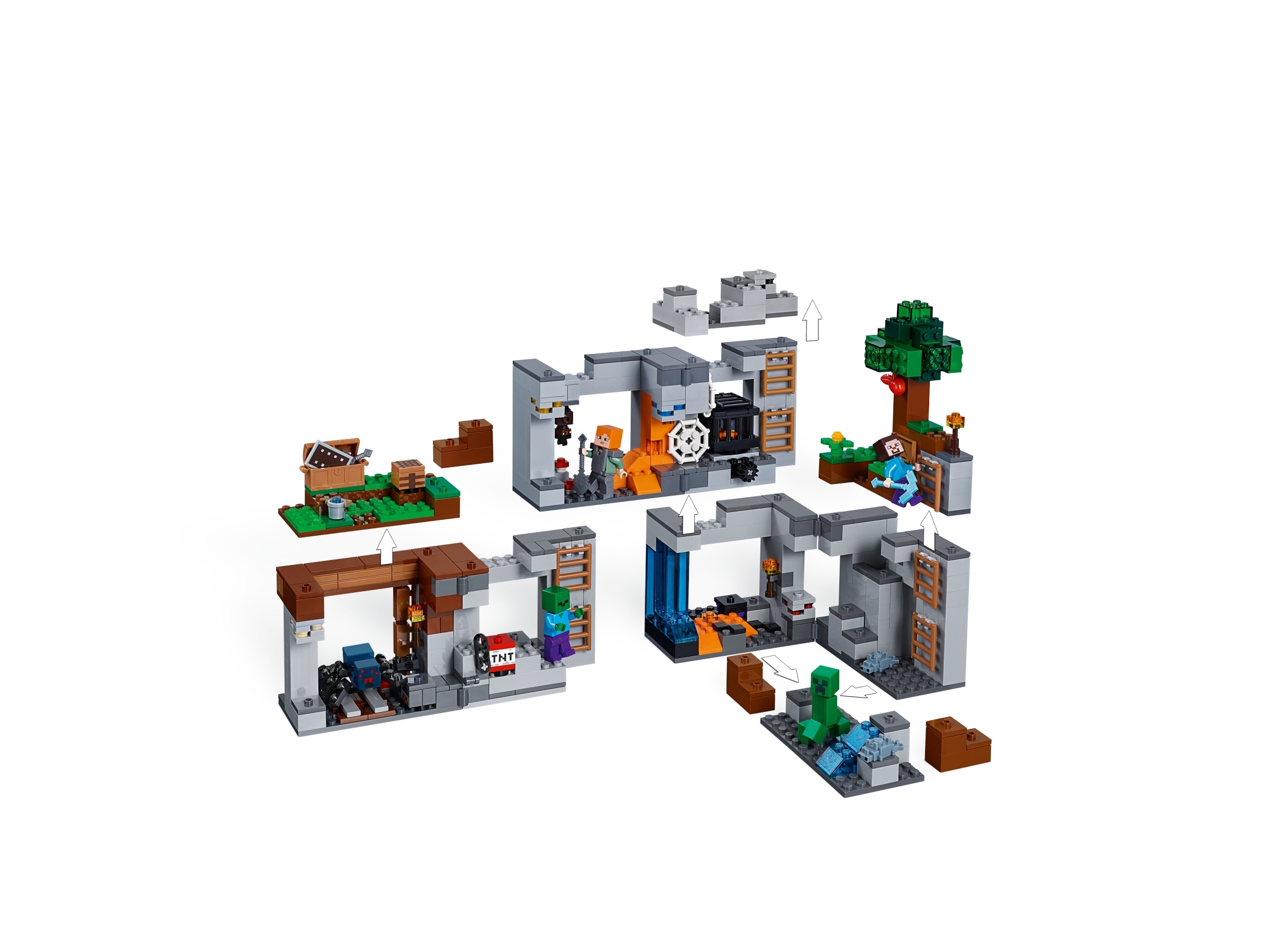 lego minecraft the bedrock adventures 21147 building kit