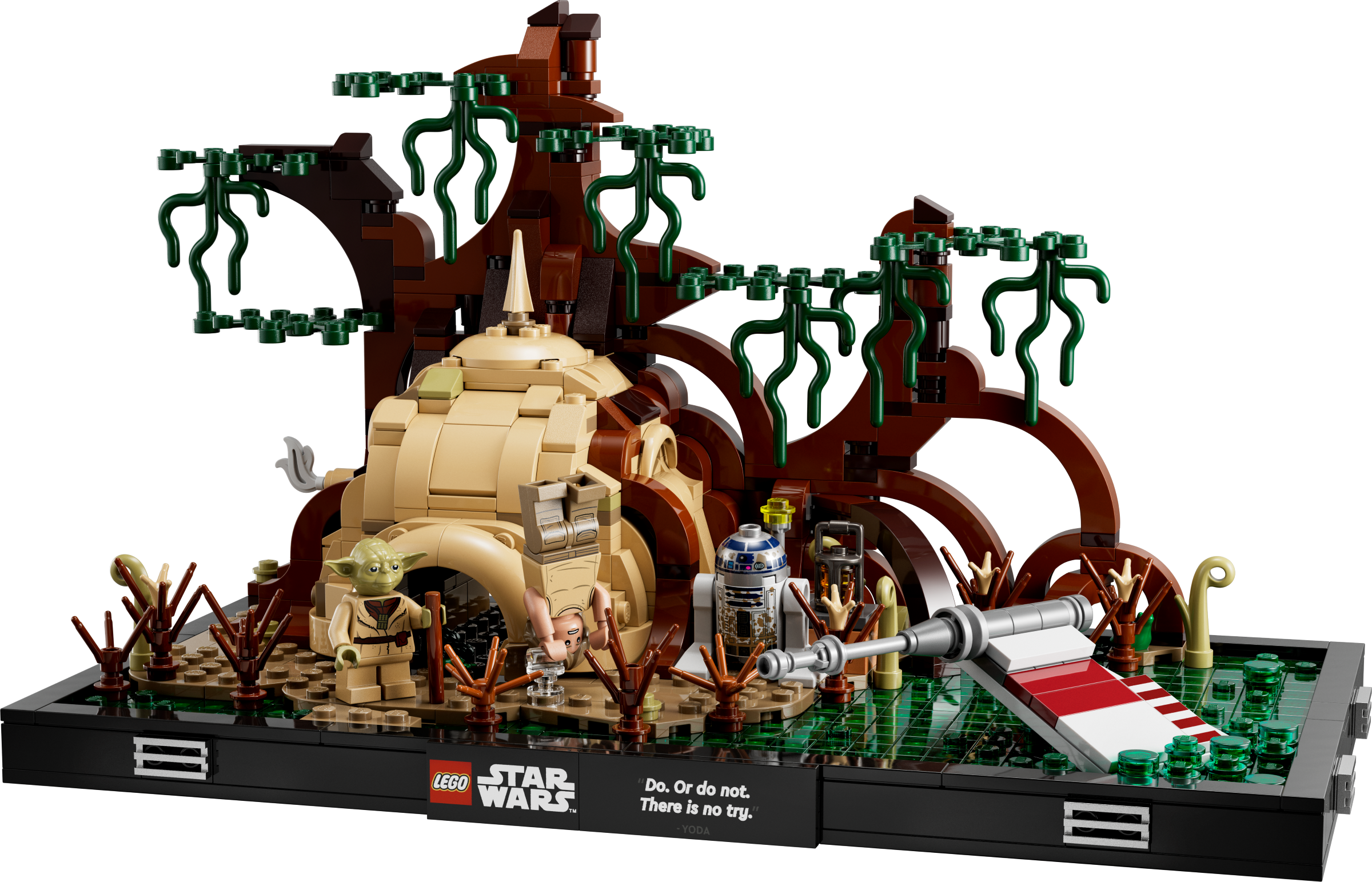 Diorama de l’entraînement Jedi sur Dagobah™ 75330 | Star Wars™ | Boutique  LEGO® officielle FR