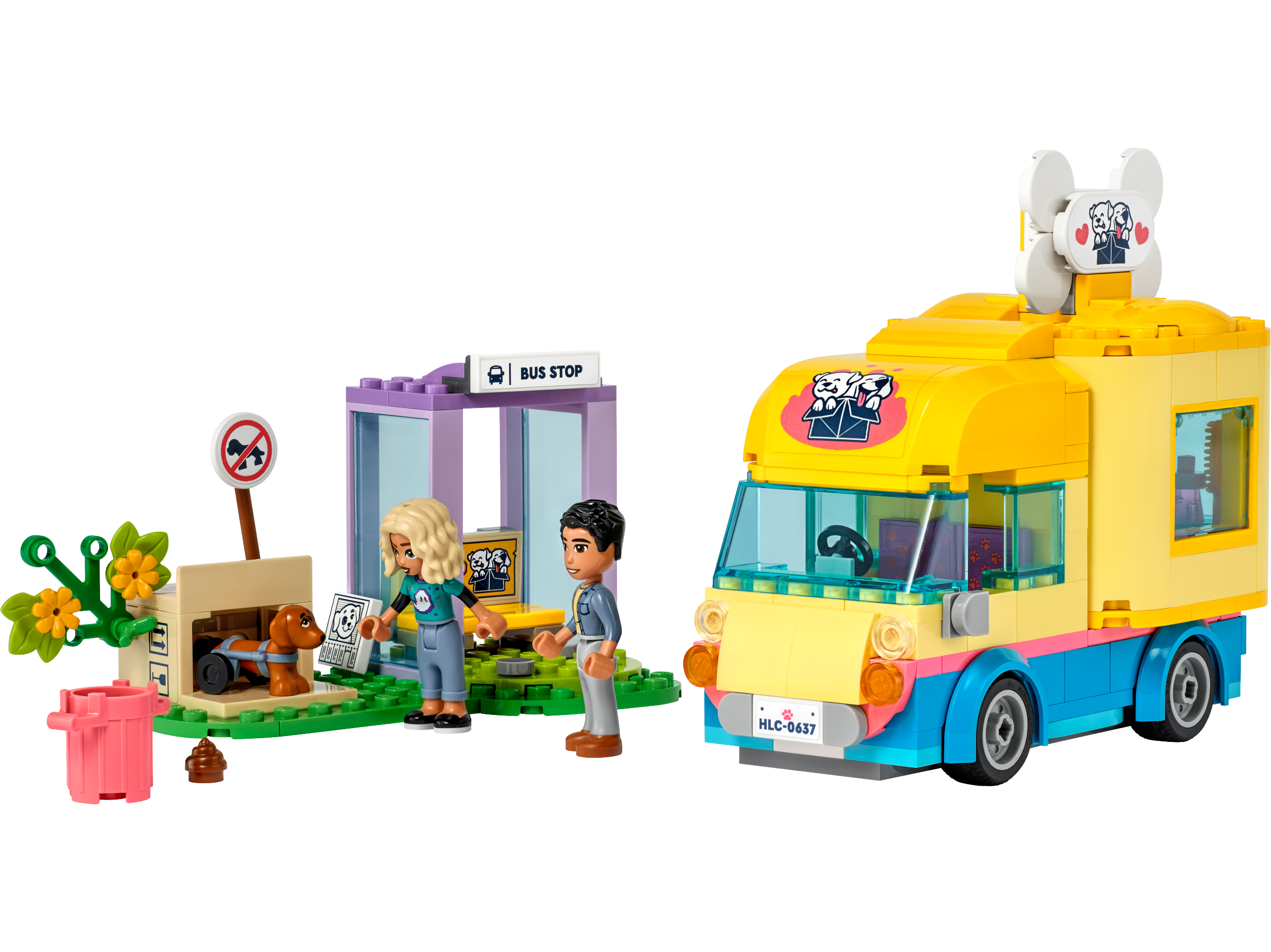 Dog Rescue Official Shop US the 41741 Van Friends at | LEGO® | Buy online