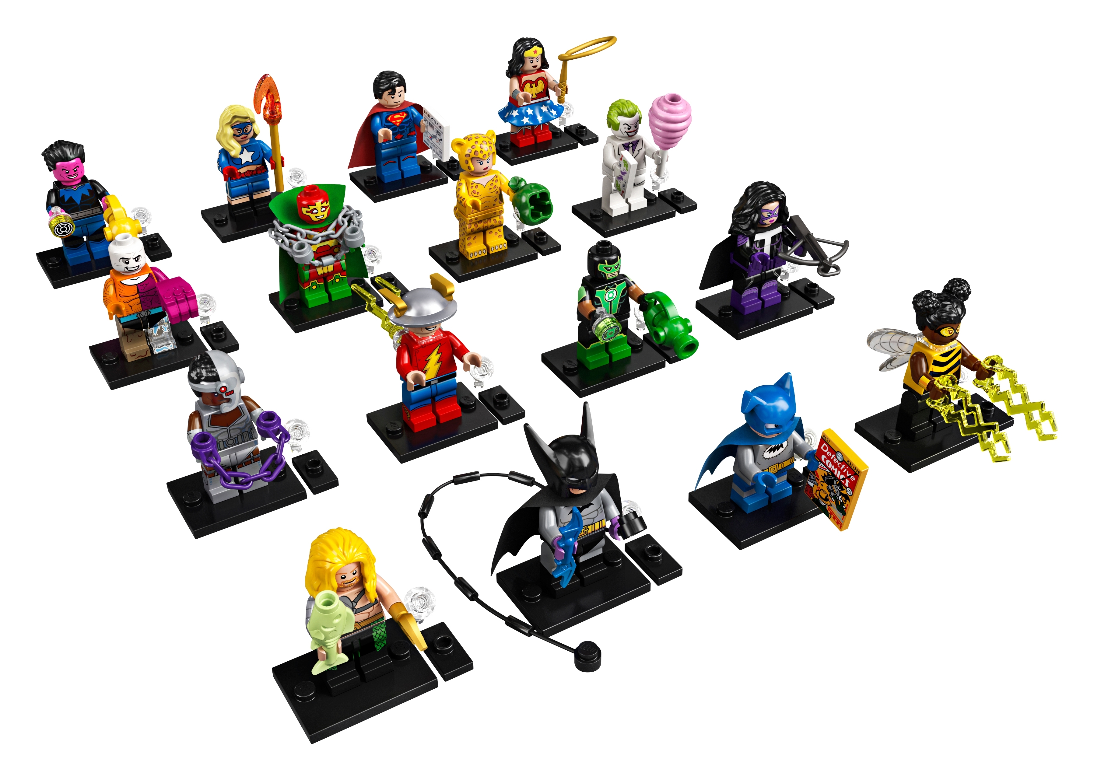 female superhero lego figures