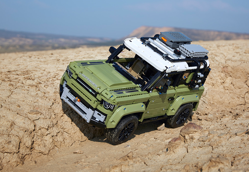 New defender hot sale lego