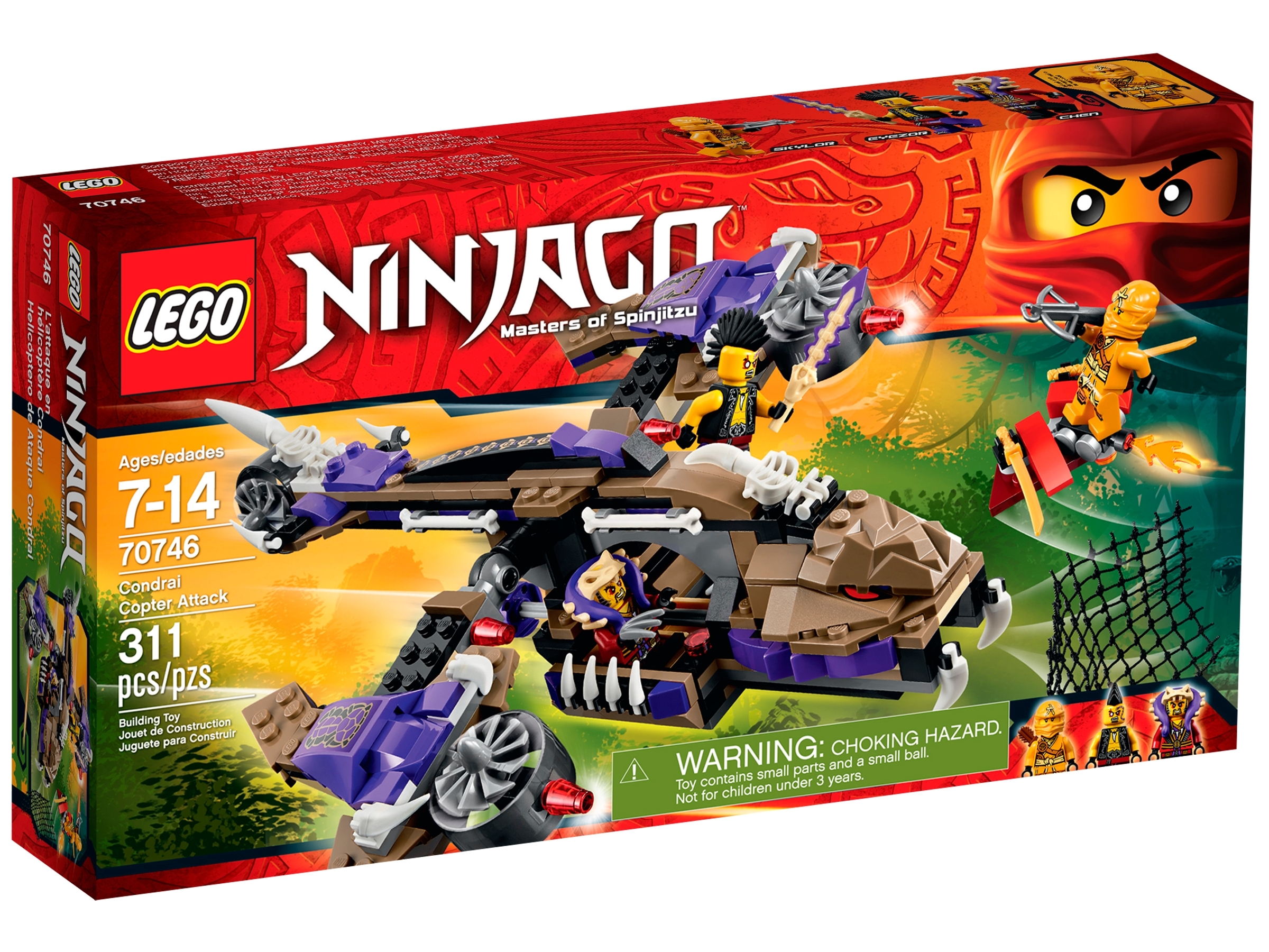 Copter Attack 70746 | NINJAGO® | Buy online at Official LEGO® Shop US