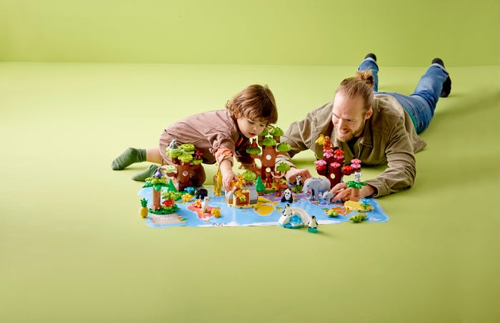 DUPLO Town Lego 10927 - Juego de soporte de pizza con figura de  pizza y perro, juguete de ladrillos grandes para niños de 2 años en  adelante : Juguetes y Juegos