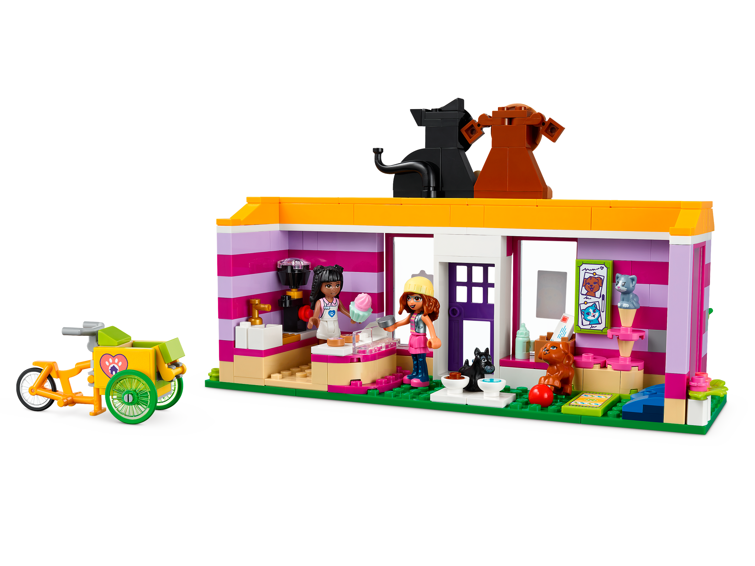 Pet Adoption Café LEGO® the Buy | US at 41699 Friends | online Shop Official