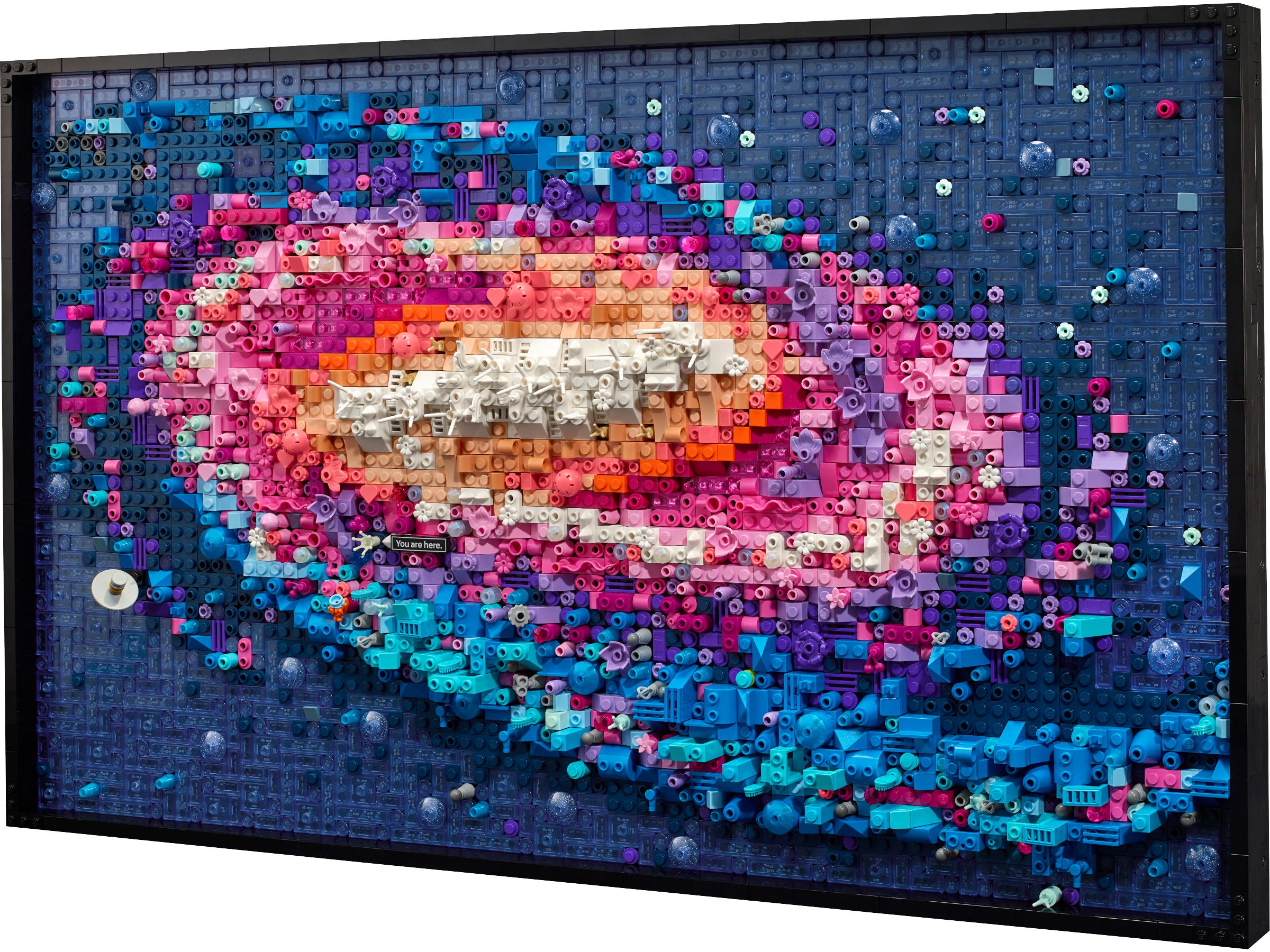 LEGO - Art The Milky Way Galaxy Wall Art Décor Set 31212