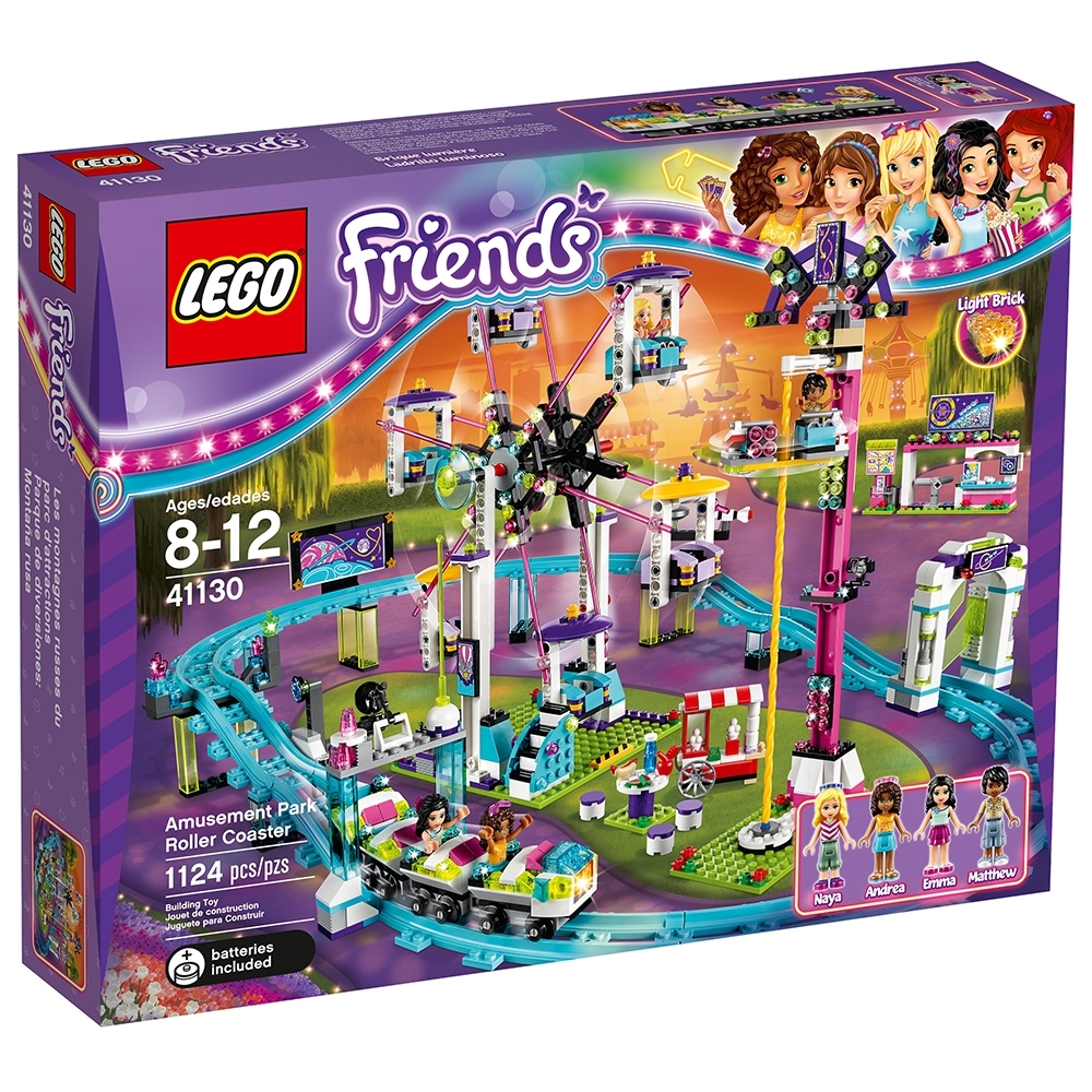Forlystelsespark – rutsjebane 41130 | Friends | Officiel LEGO® Shop