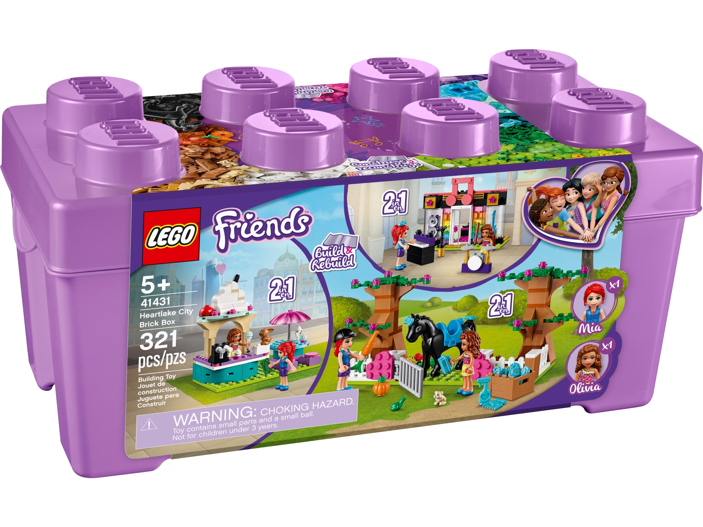 Heartlake City Brick Box 41431 | Friends | Buy online at the Official LEGO®  Shop US
