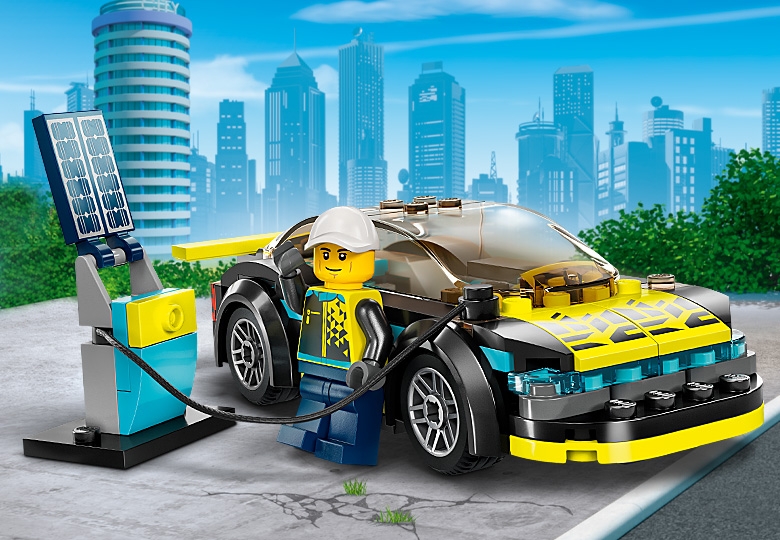 Electric Sports Car 60383 City Buy online at the Official LEGO